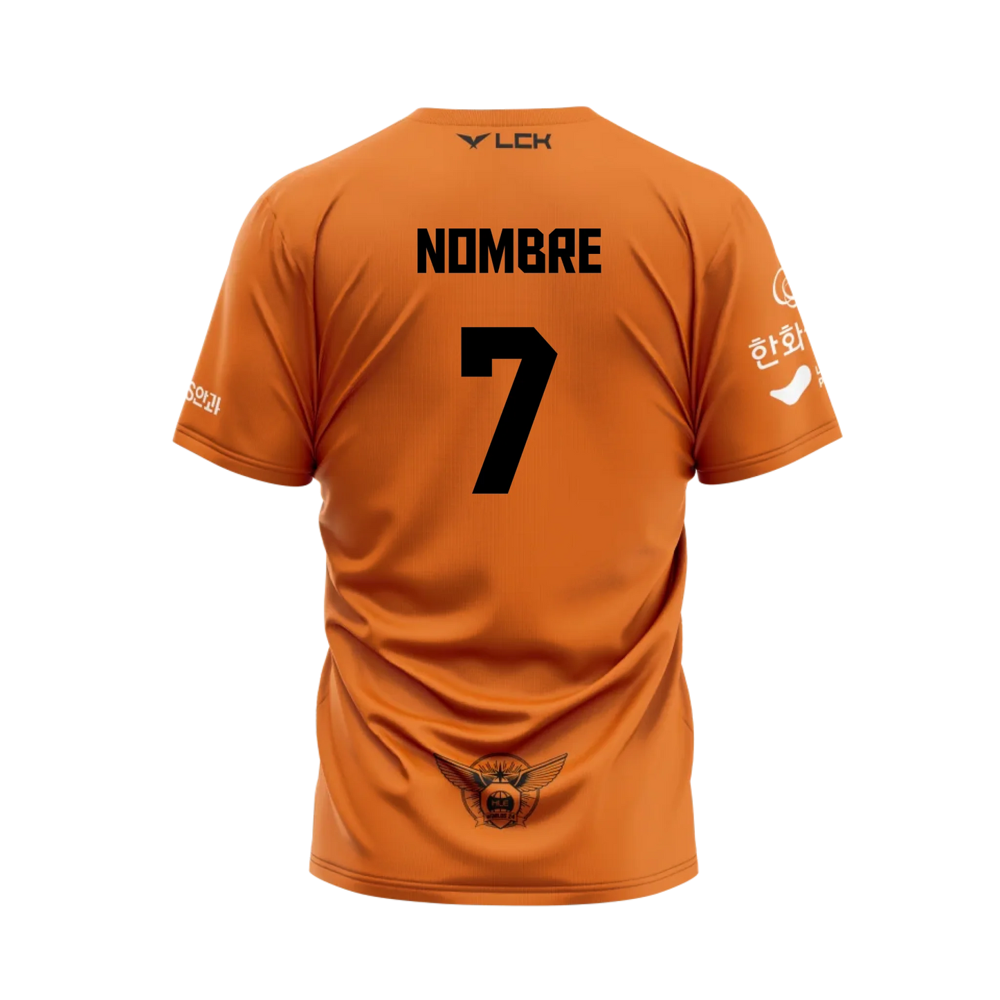 Hanwha Life 2024 Worlds Naranja Espalda SHOPI - Aldo the Apache