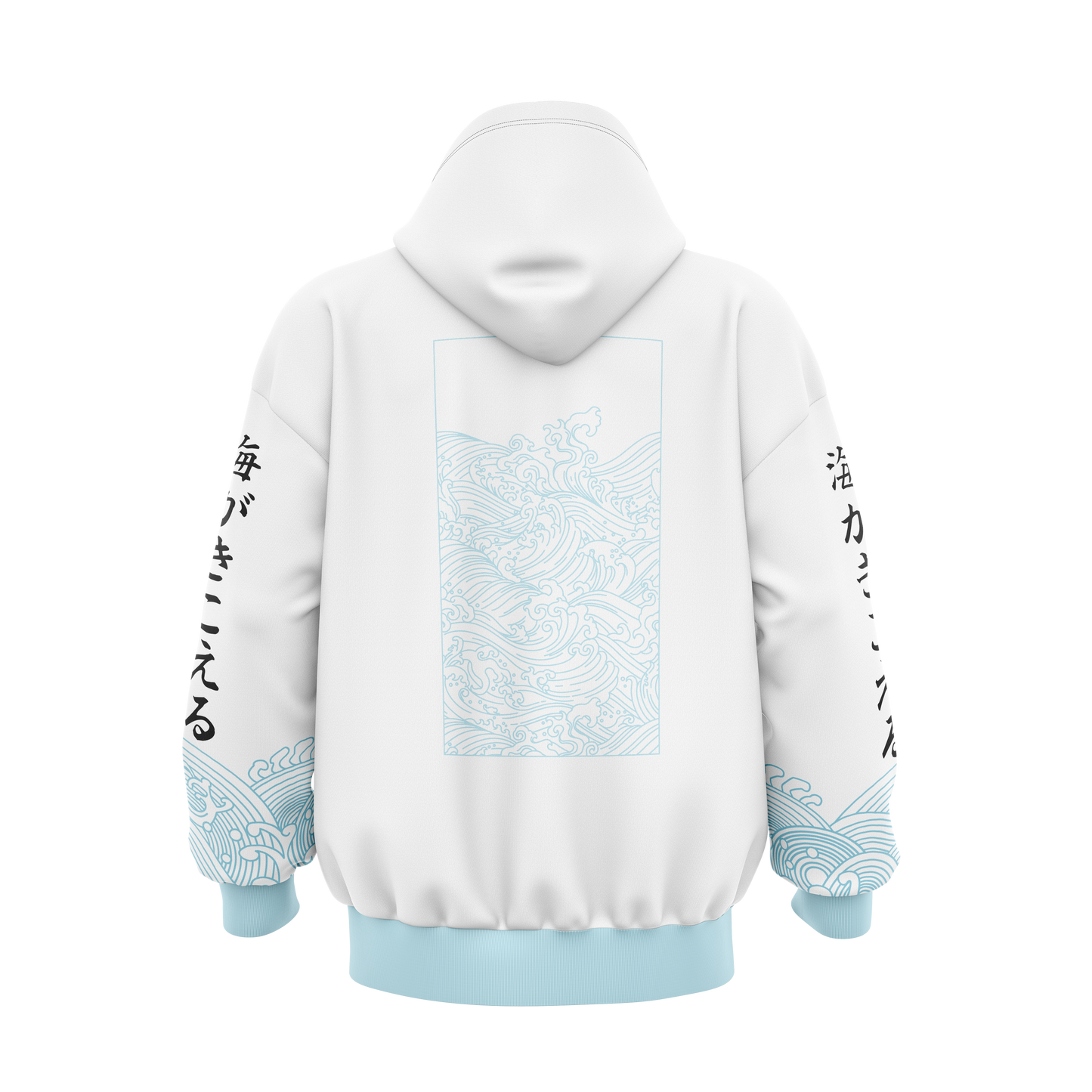 Hoodie Oversize Wave Olas