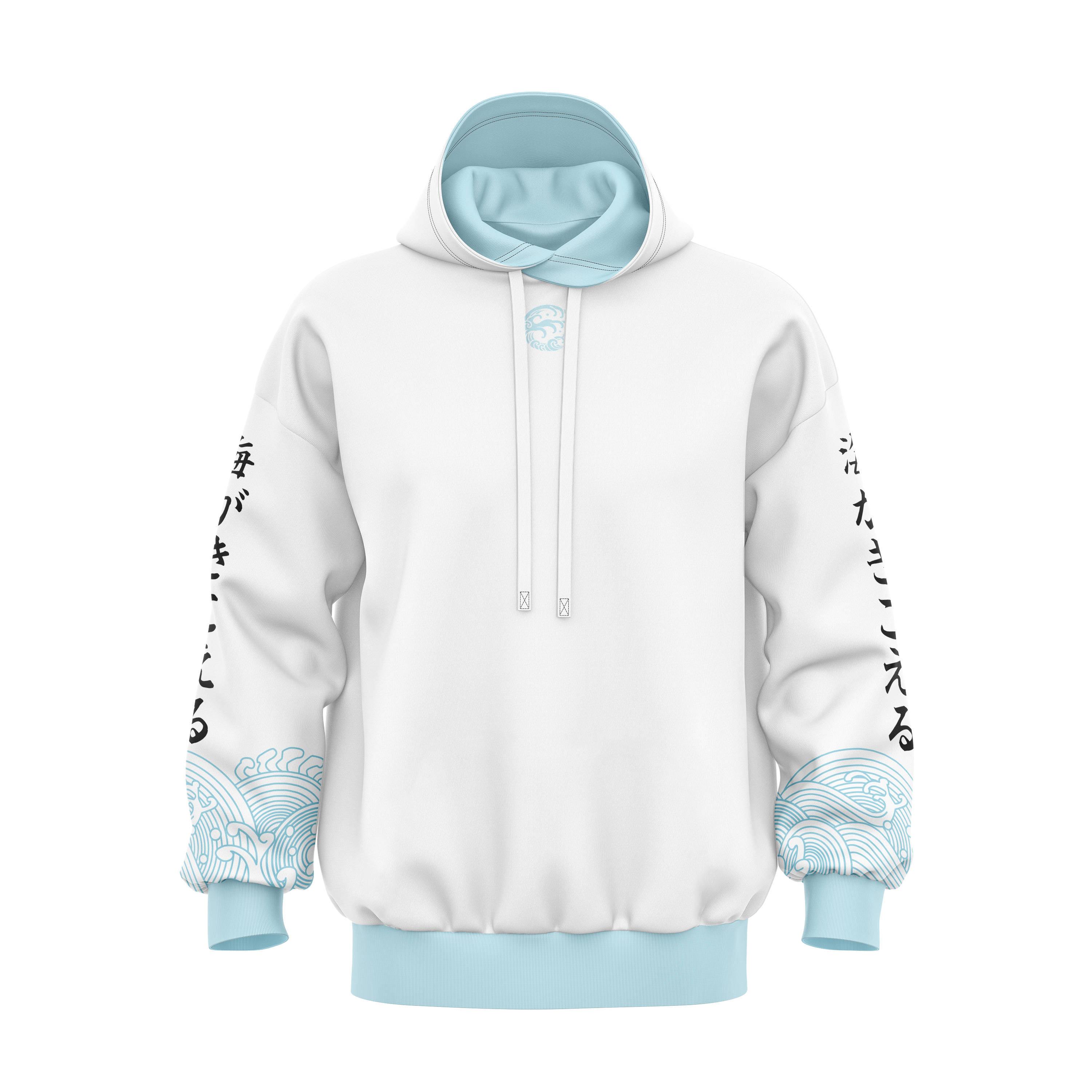 Hoodie Oversize Wave Olas