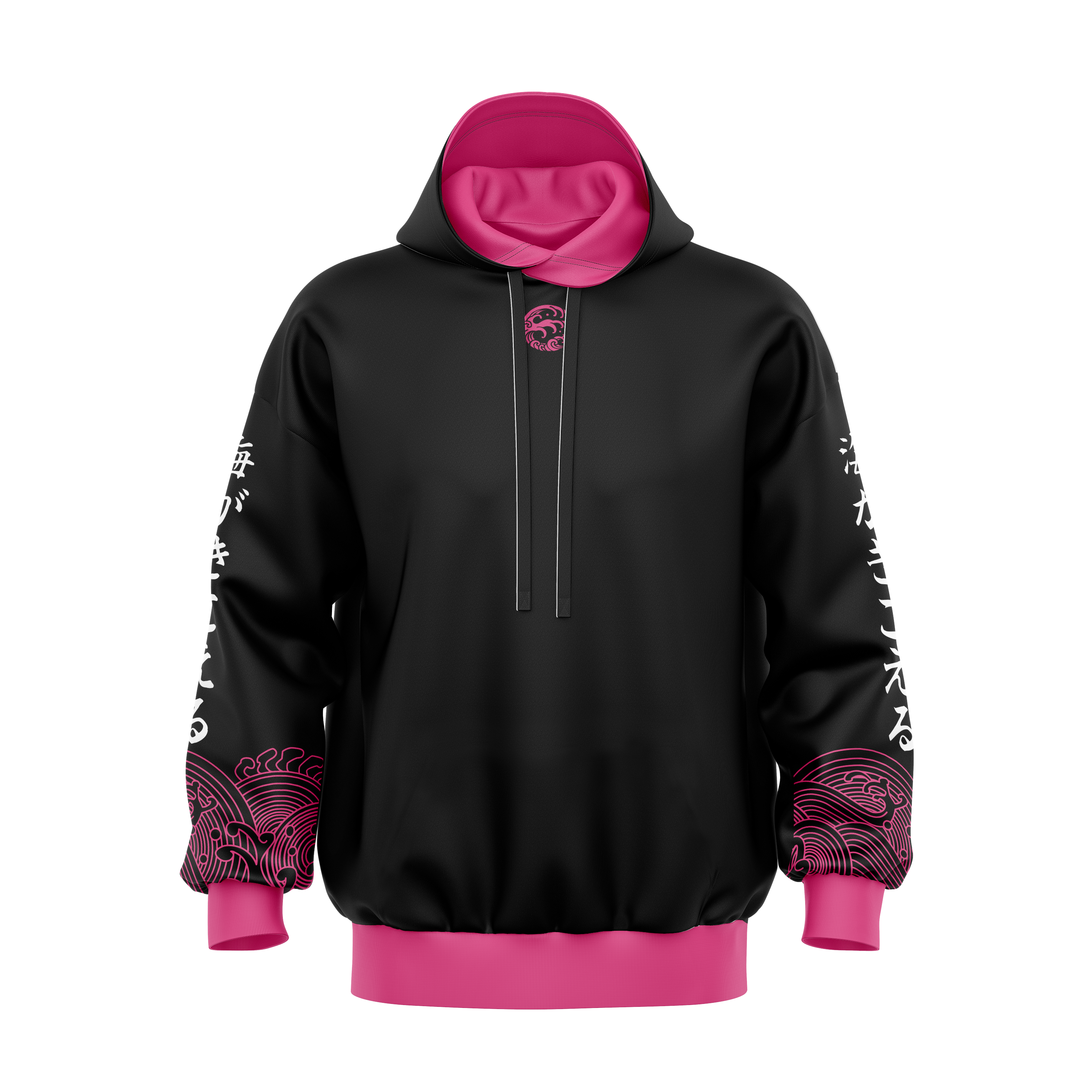 Hoodie Oversize Wave Olas