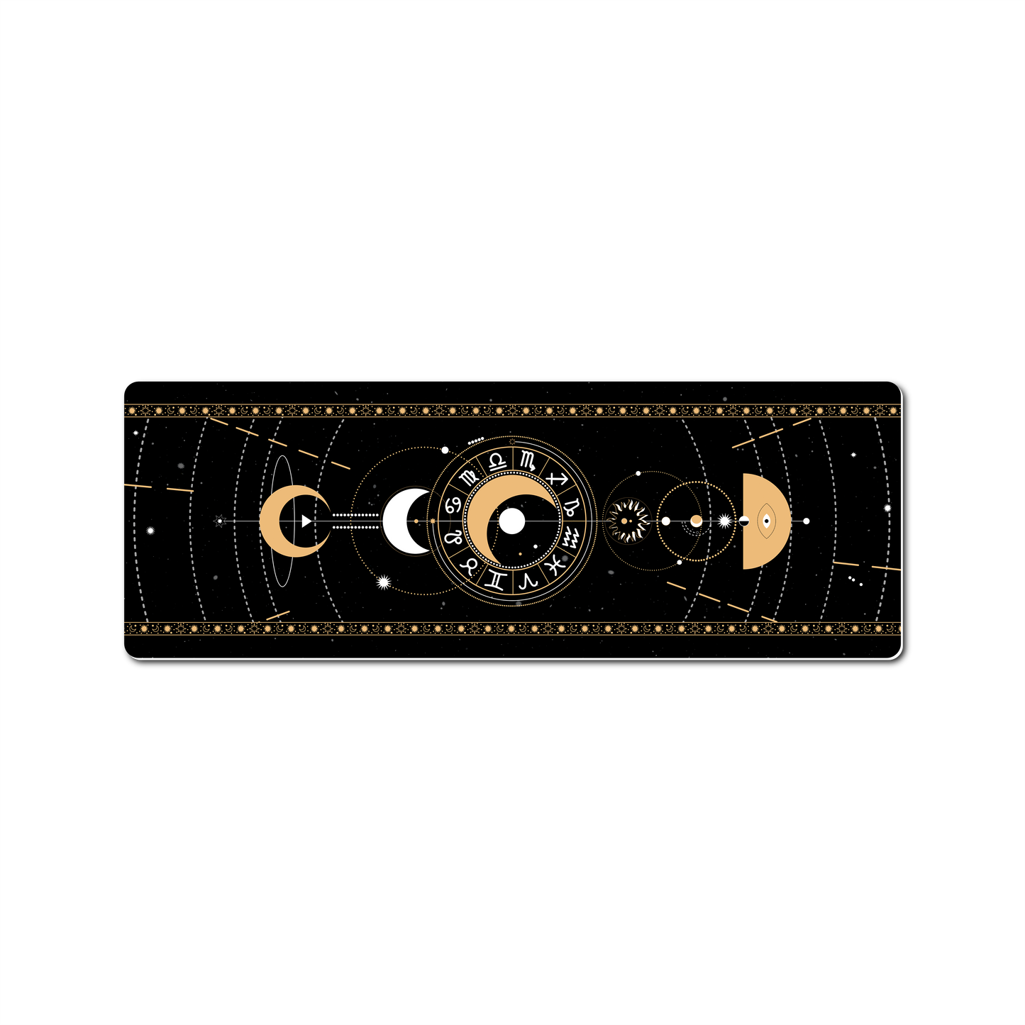 Mouse Pad Arcano Luna Estrellas