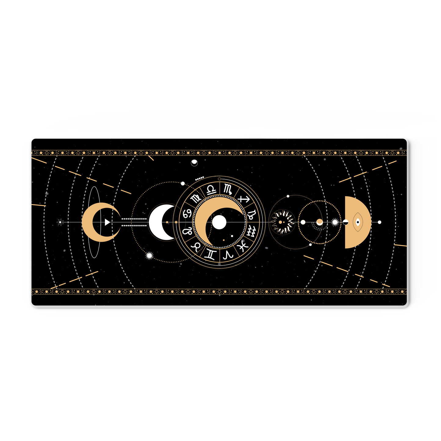 Mouse Pad Arcano Luna Estrellas