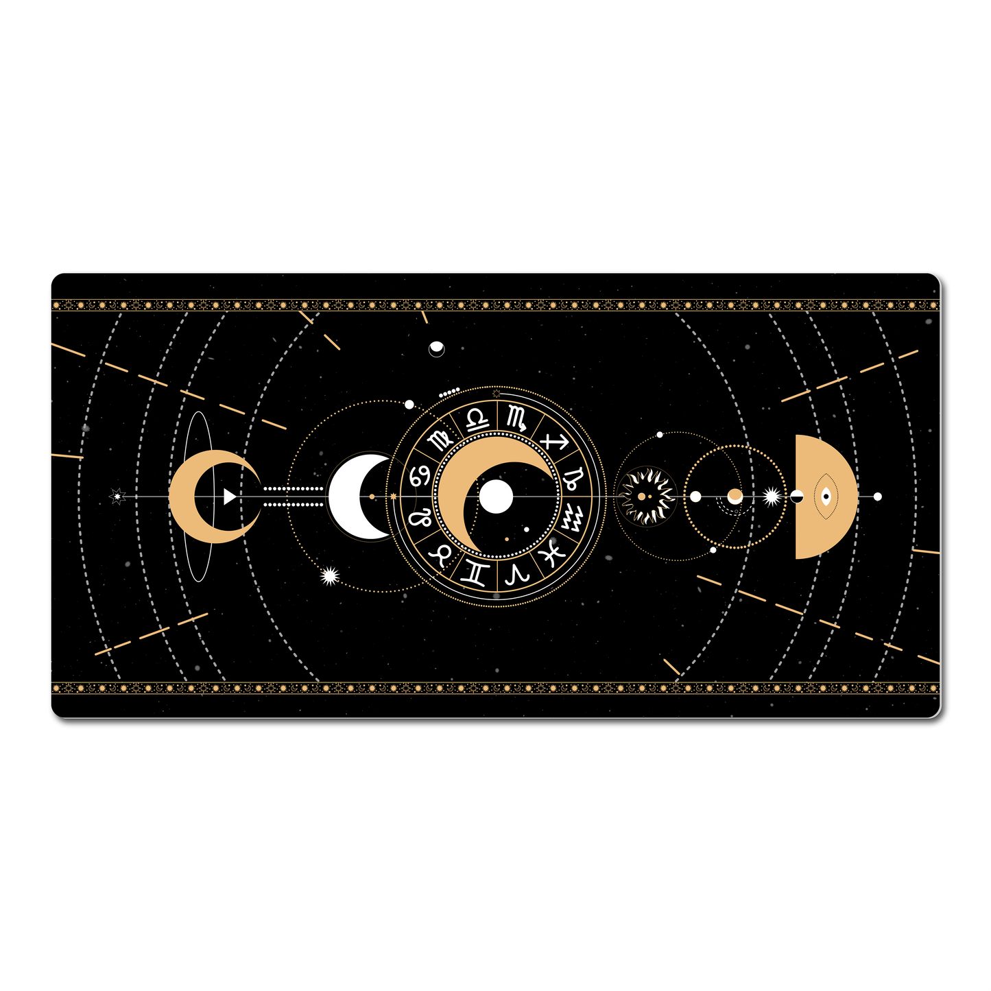 Mouse Pad Arcano Luna Estrellas