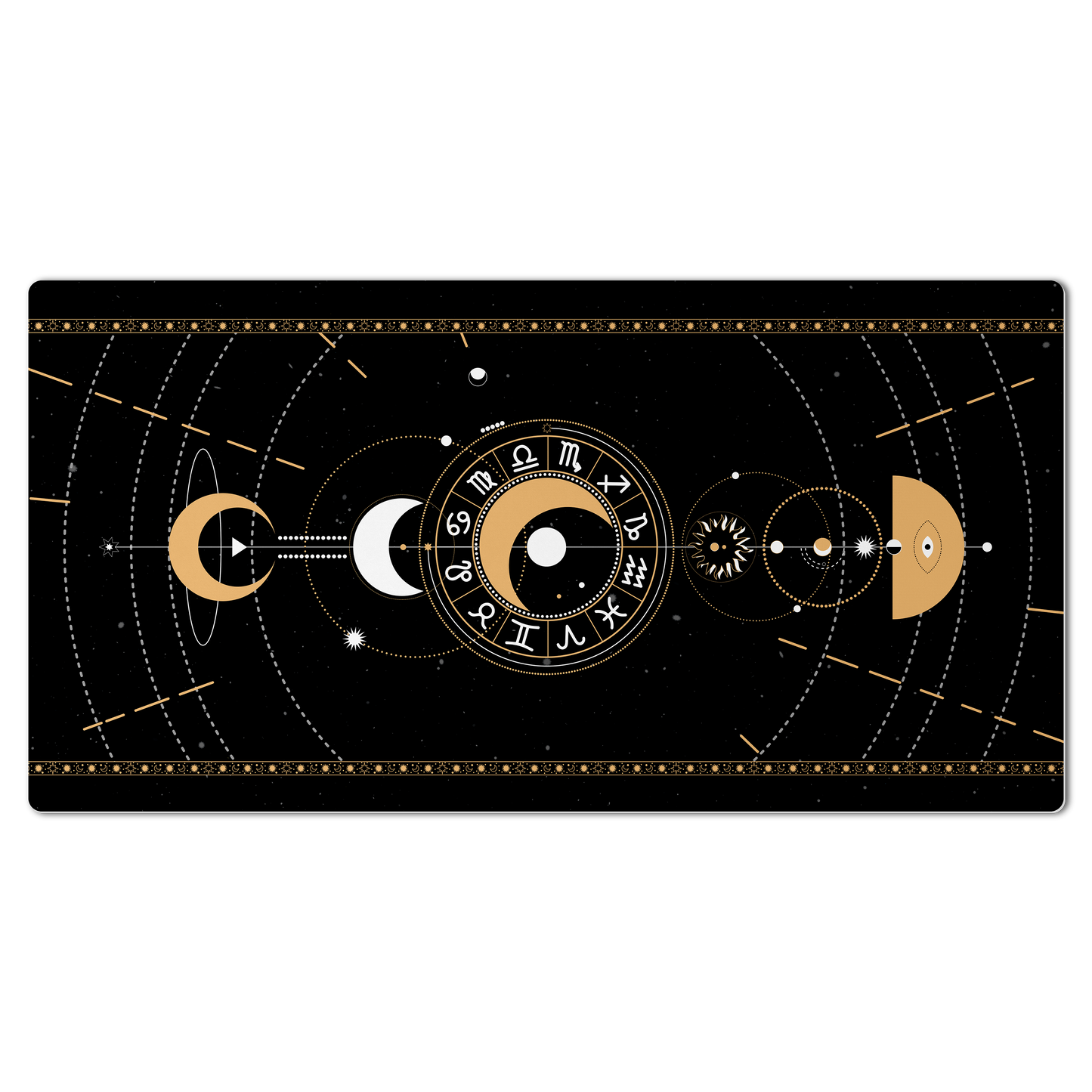 Mouse Pad Arcano Luna Estrellas