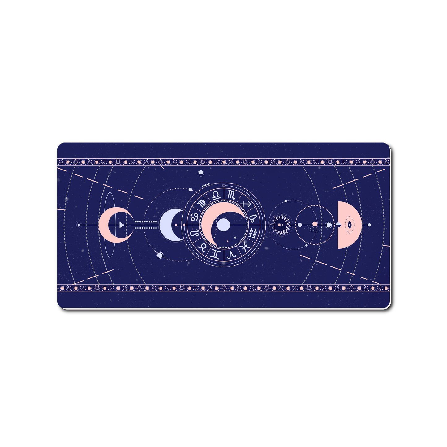 Mouse Pad Arcano Luna Estrellas