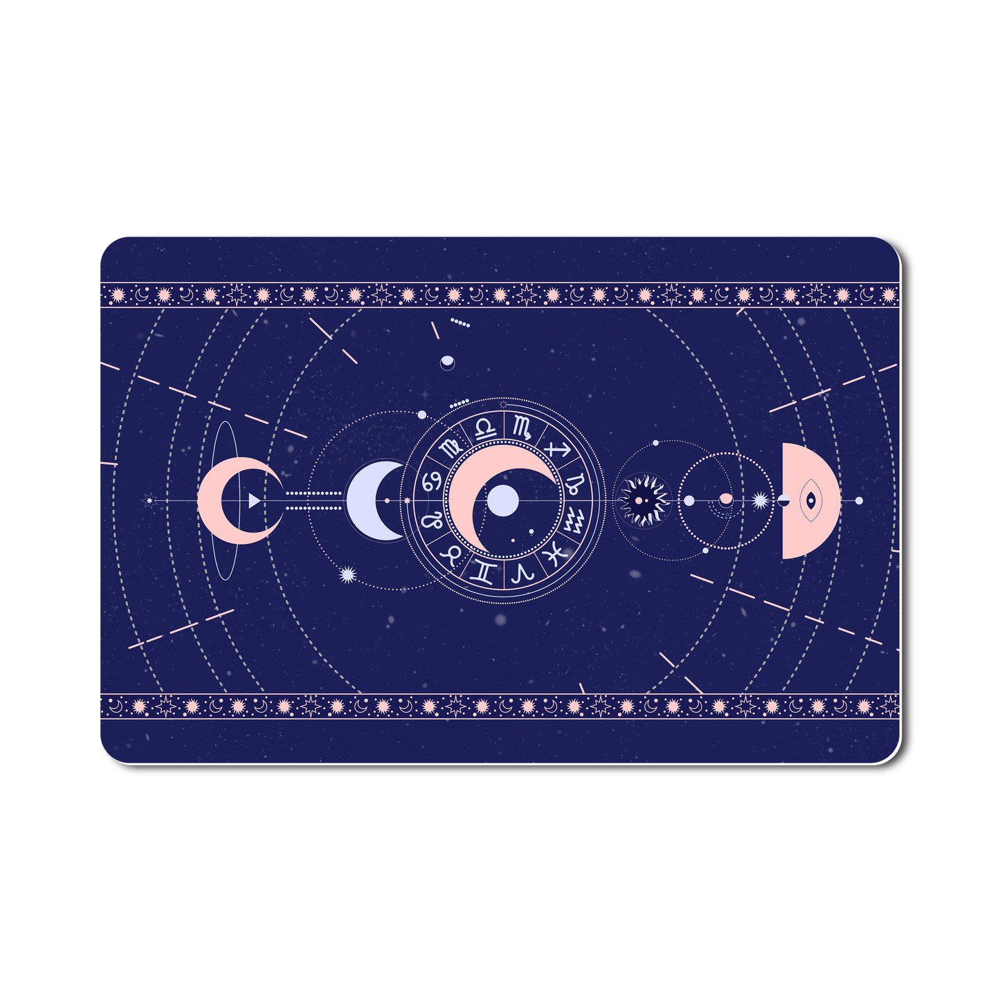 Mouse Pad Arcano Luna Estrellas