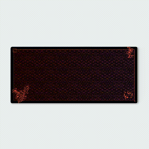 Mouse Pad Gamer Fluor Pez