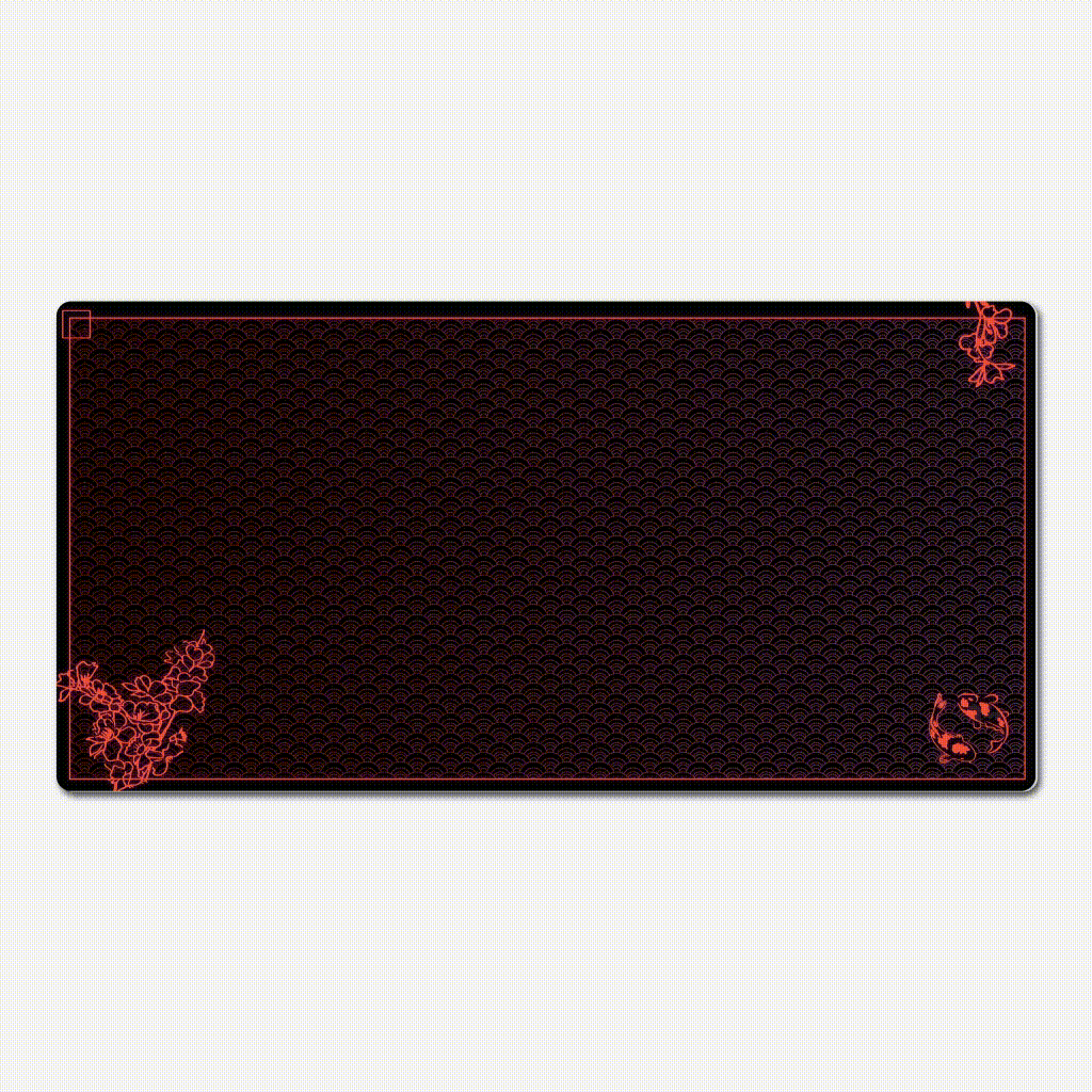 Mouse Pad Gamer Fluor Pez