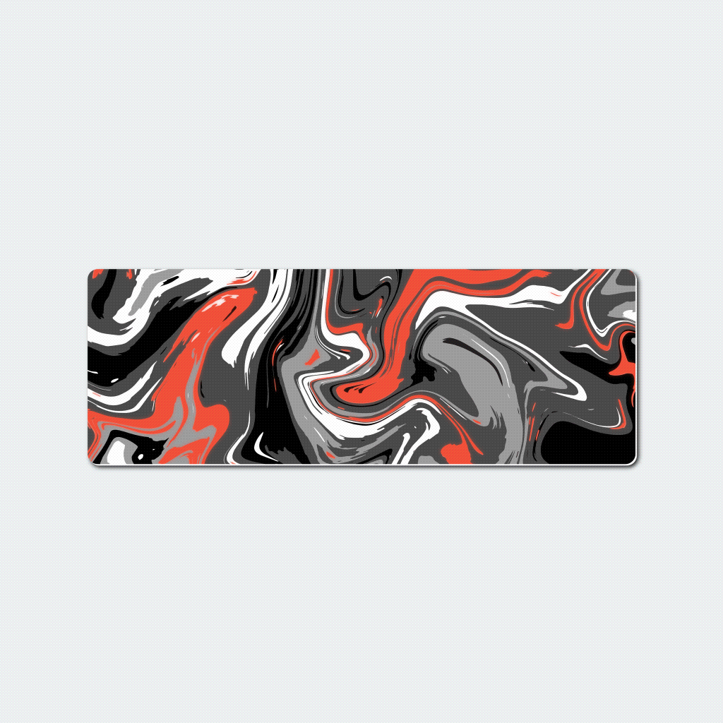 Mouse Pad Fluor Textura Liquid
