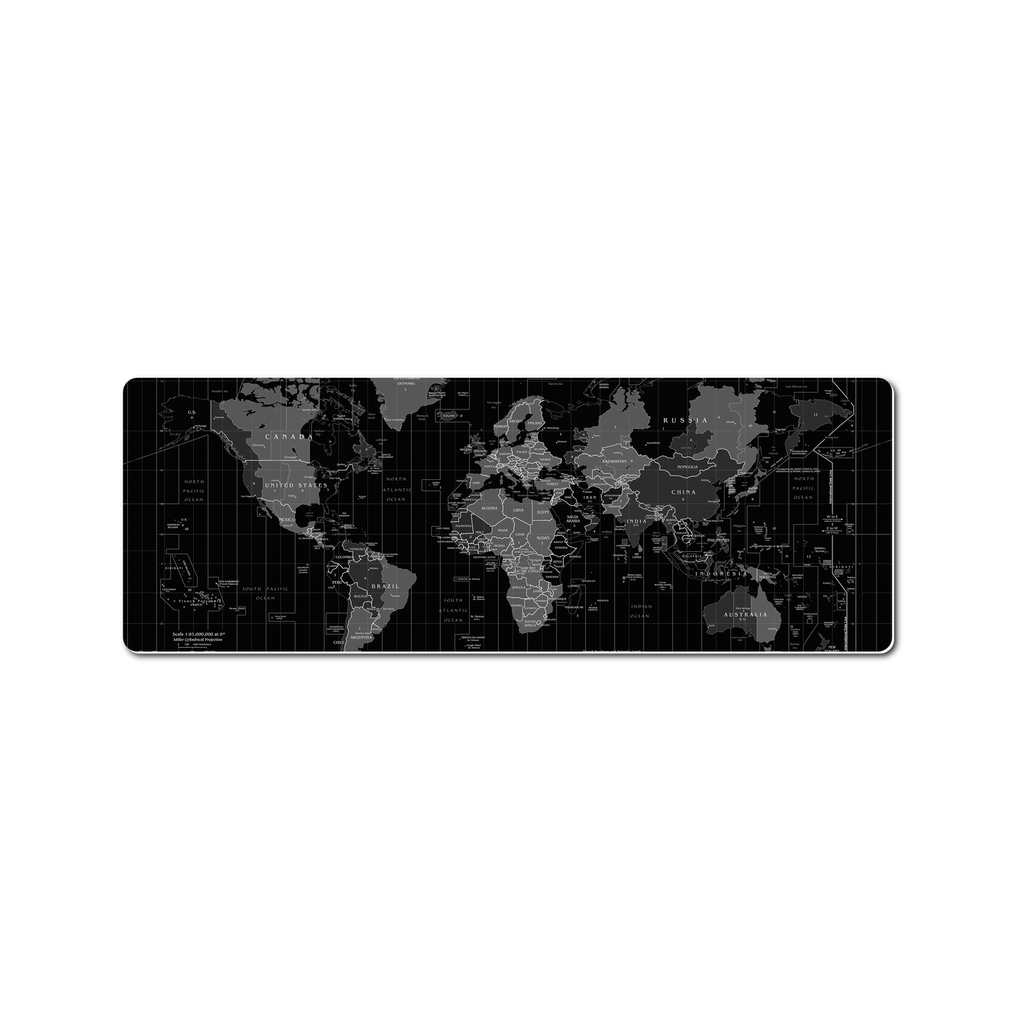 Mouse Pad Gamer Mapamundi World Map