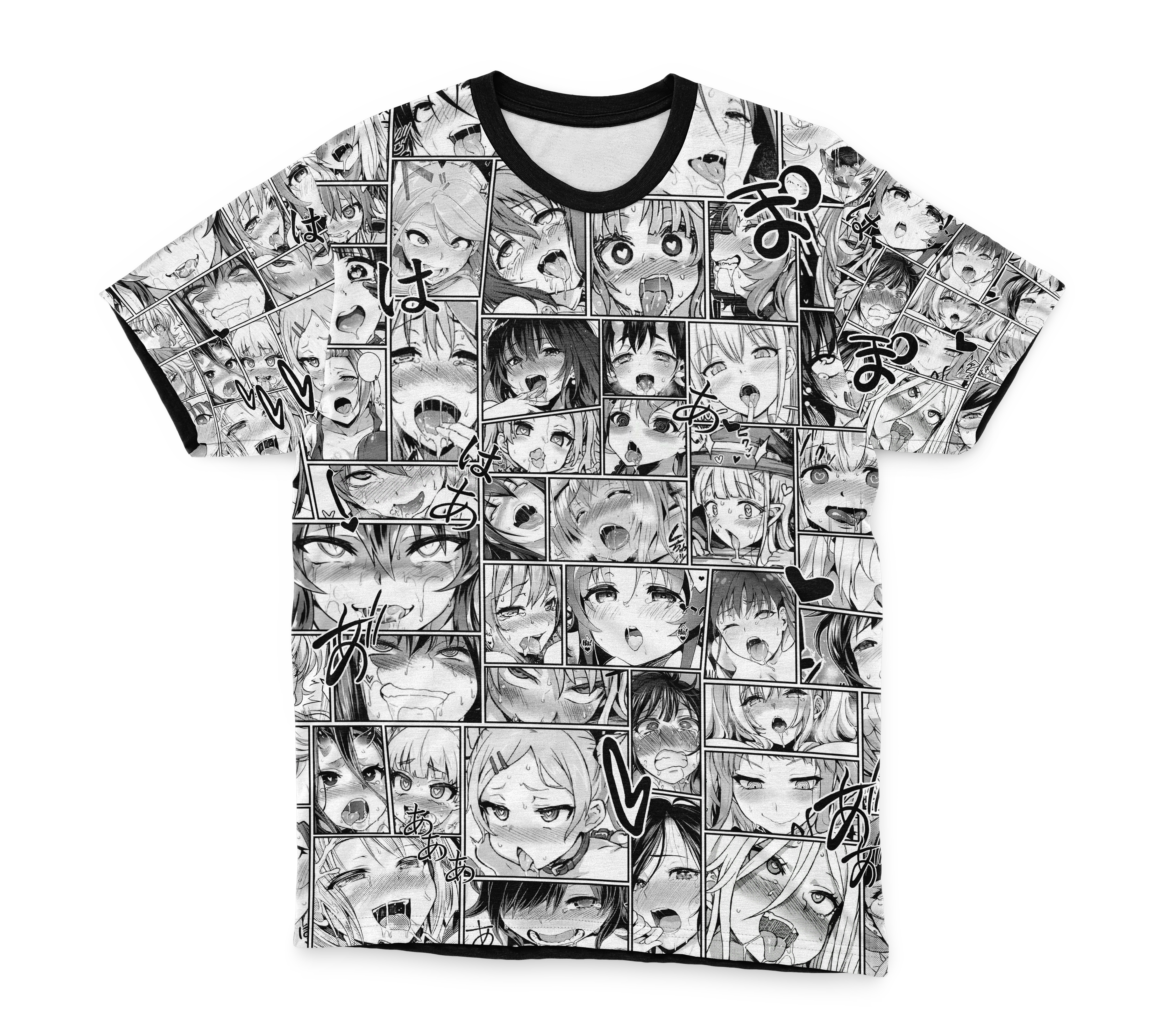Remera Ahegao Anime Manga