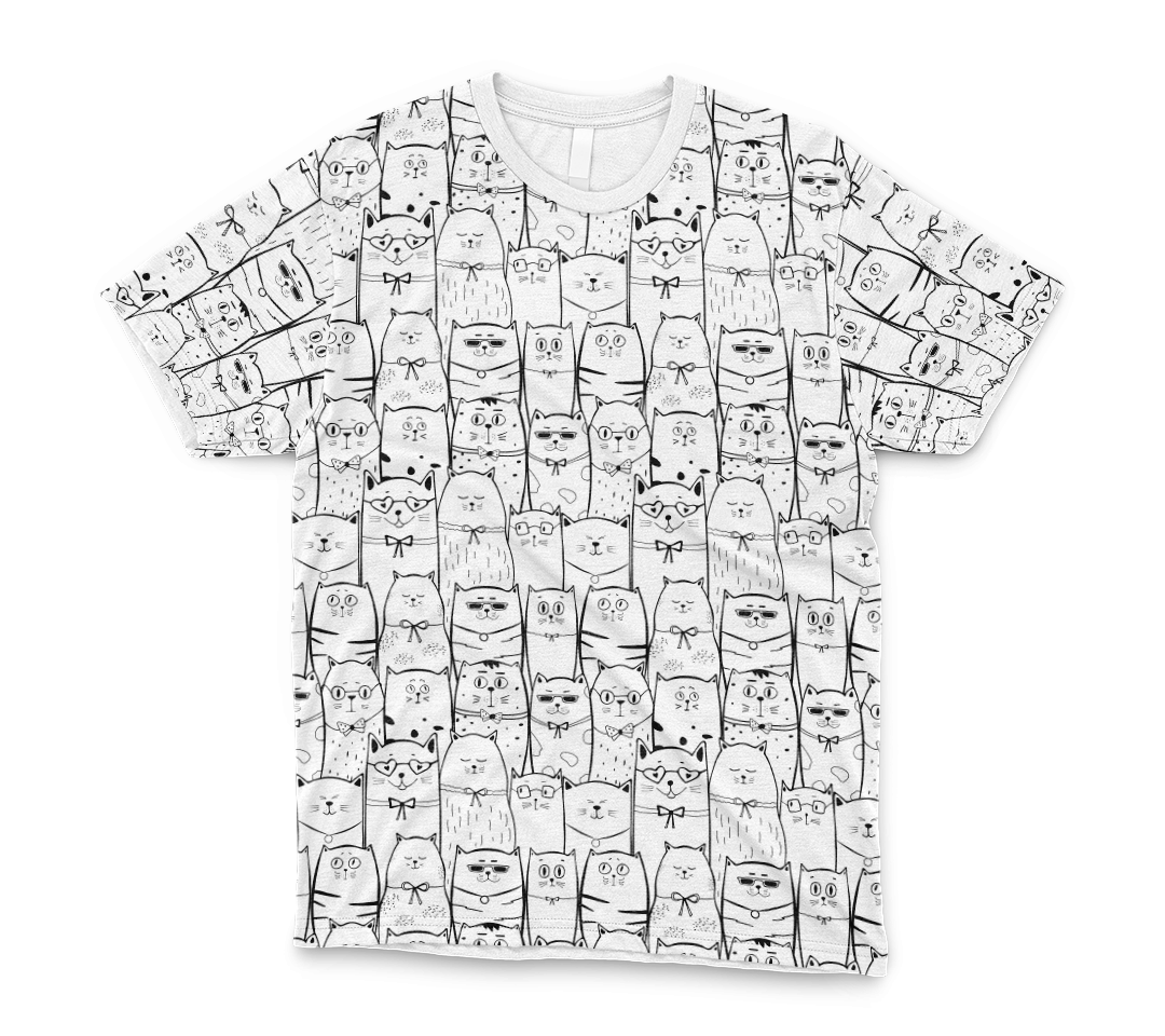 Remera Gatito Cute