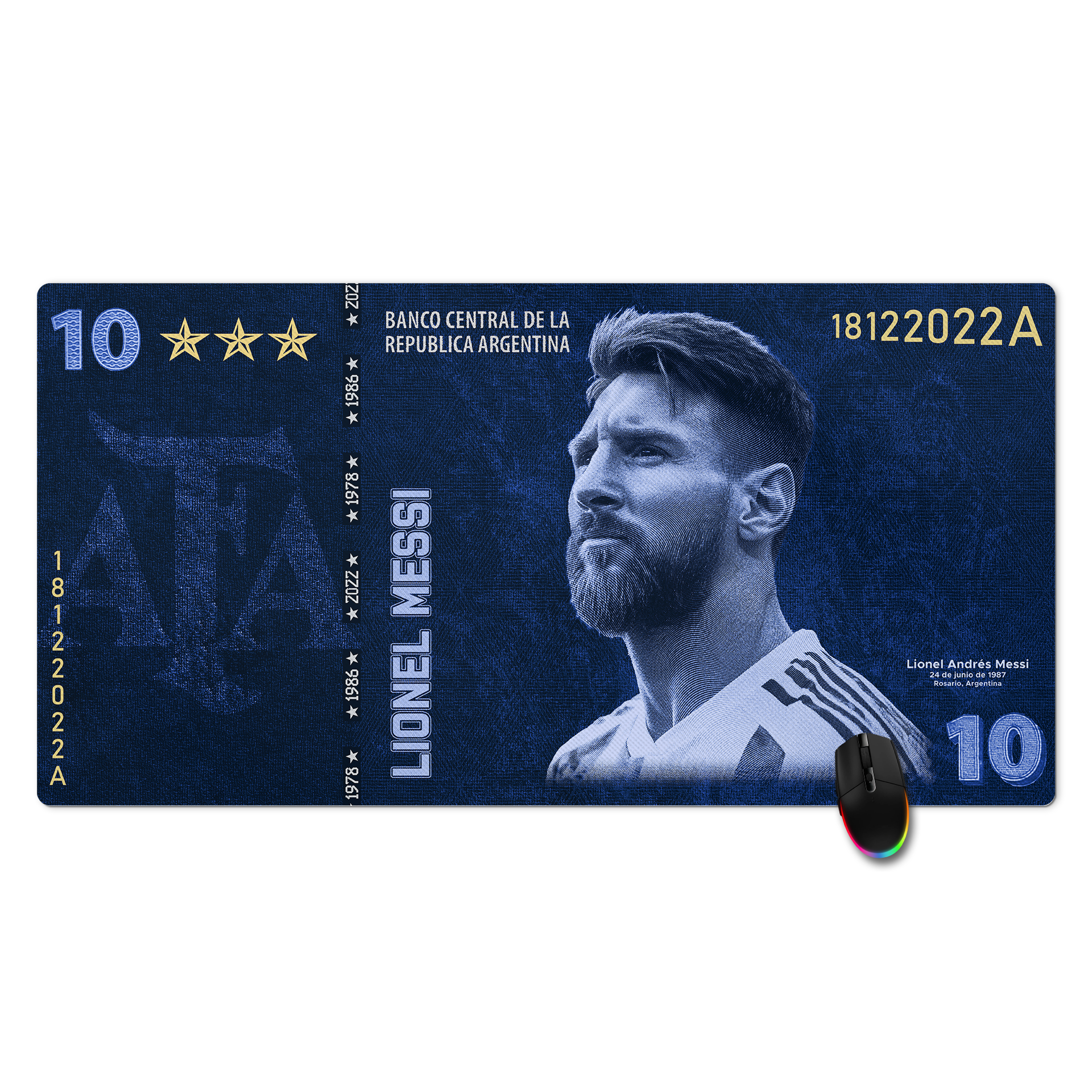 AR$10 MESSI