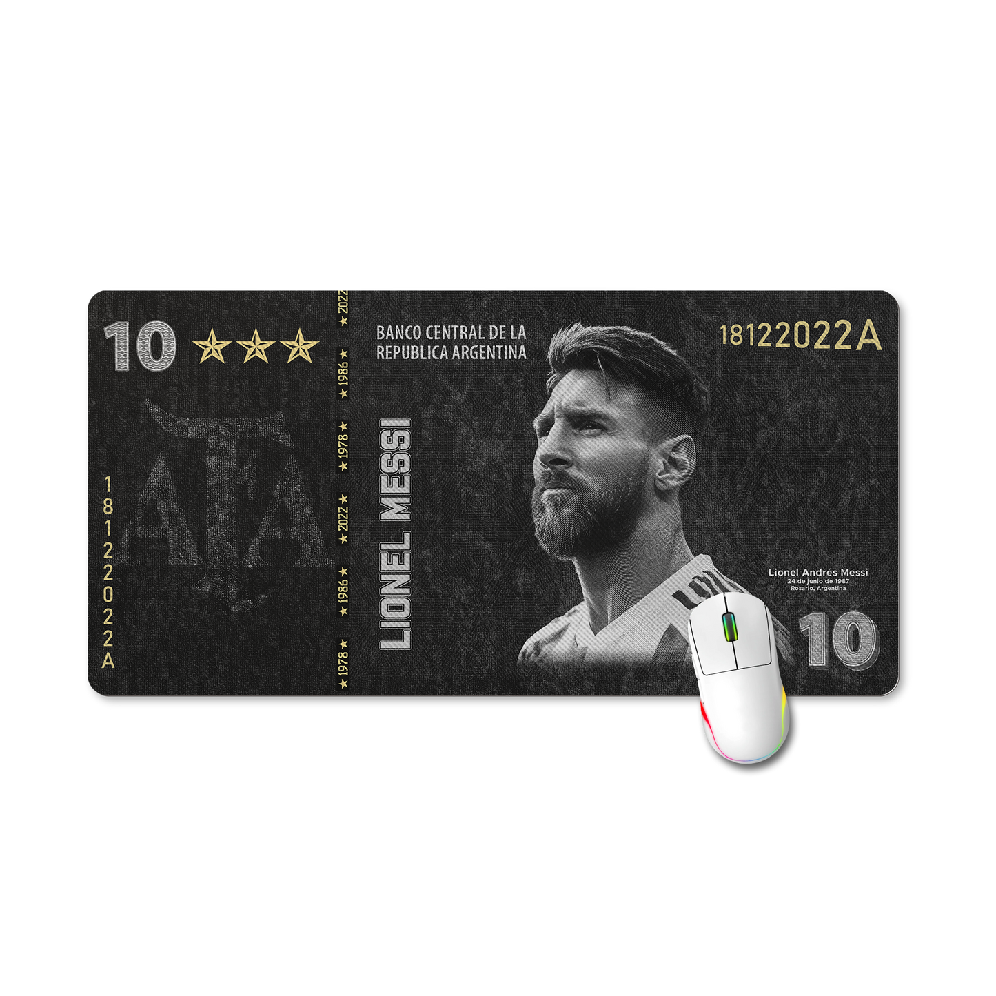 AR$10 MESSI