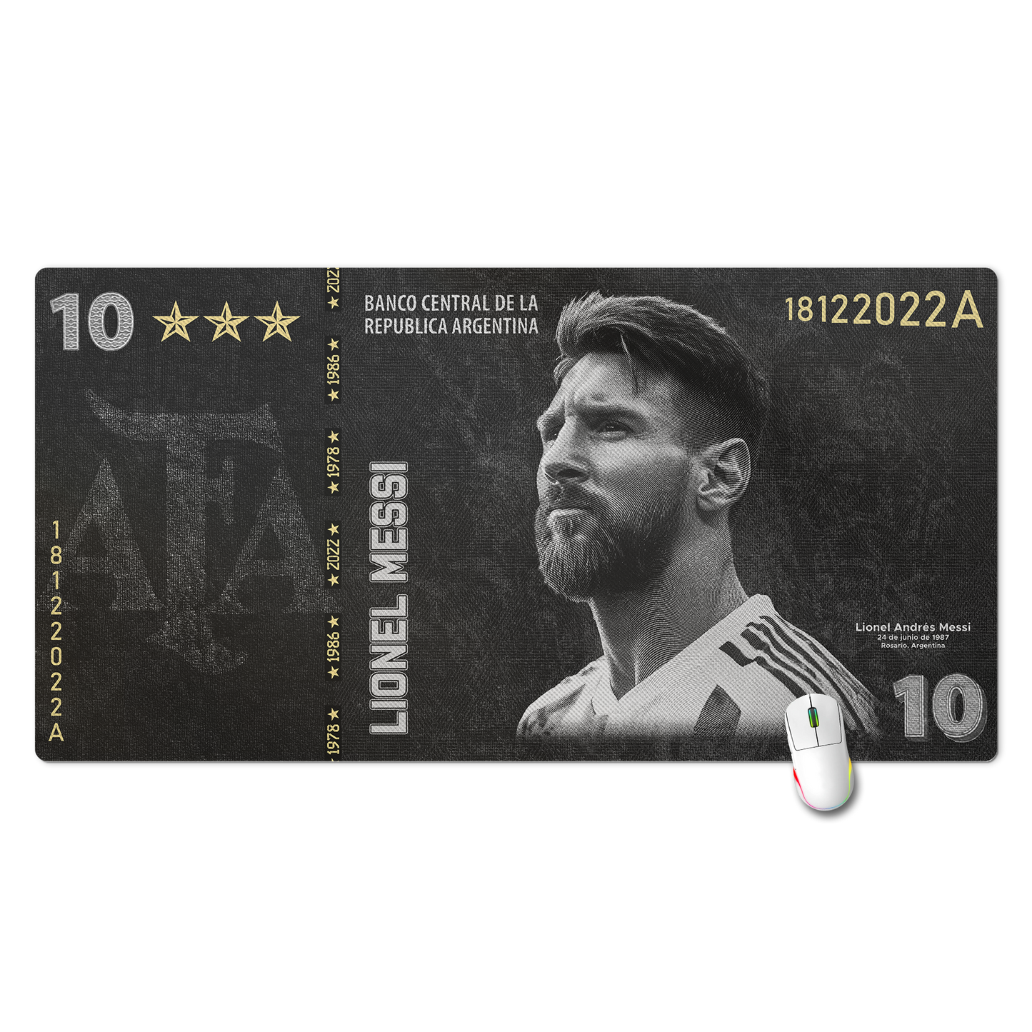AR$10 MESSI
