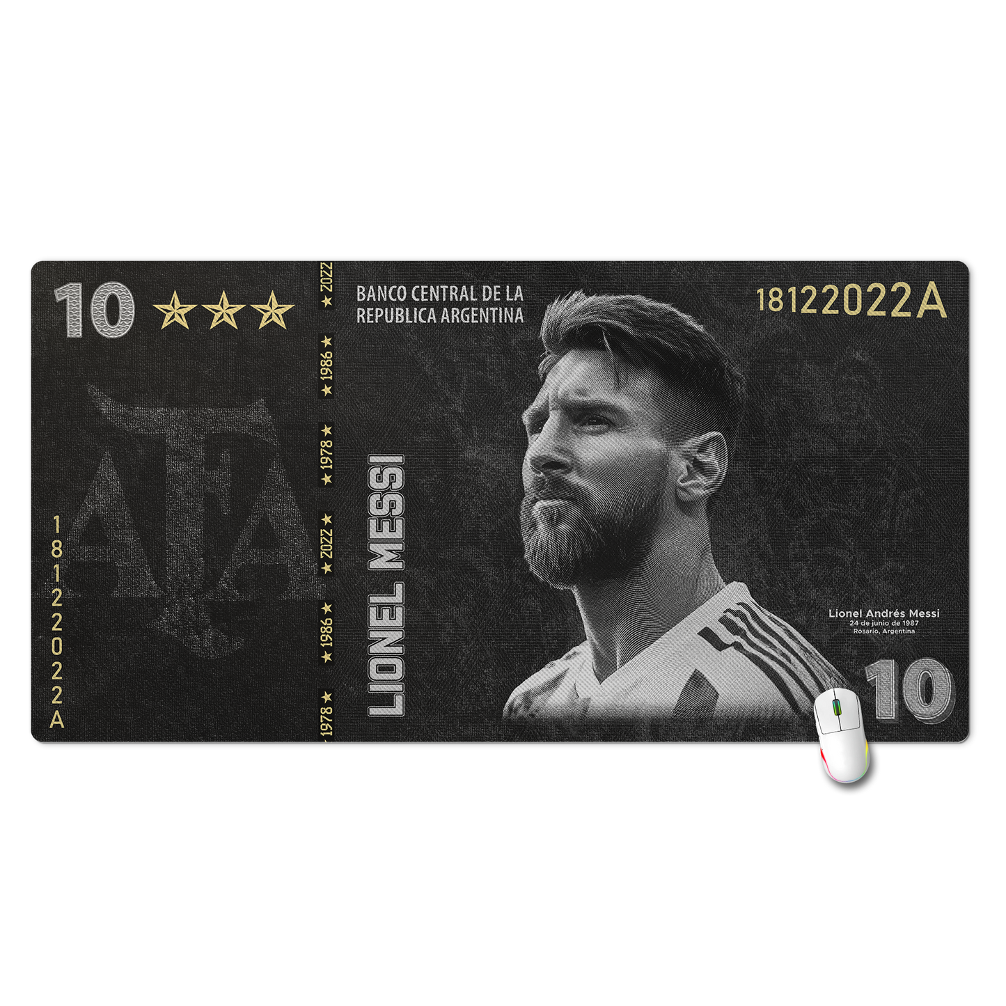AR$10 MESSI
