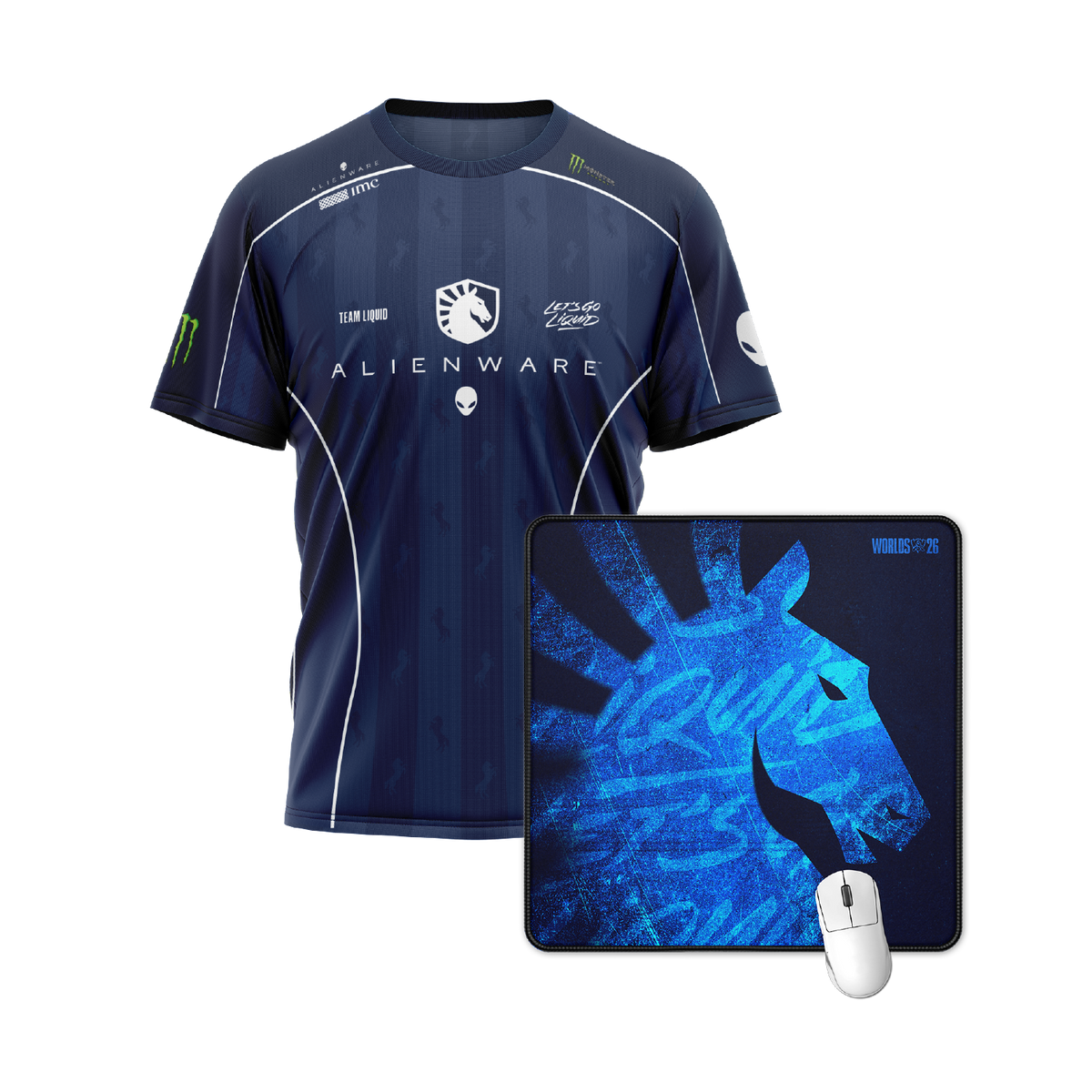 Camiseta + Mouse Pad Team Liquid 2026