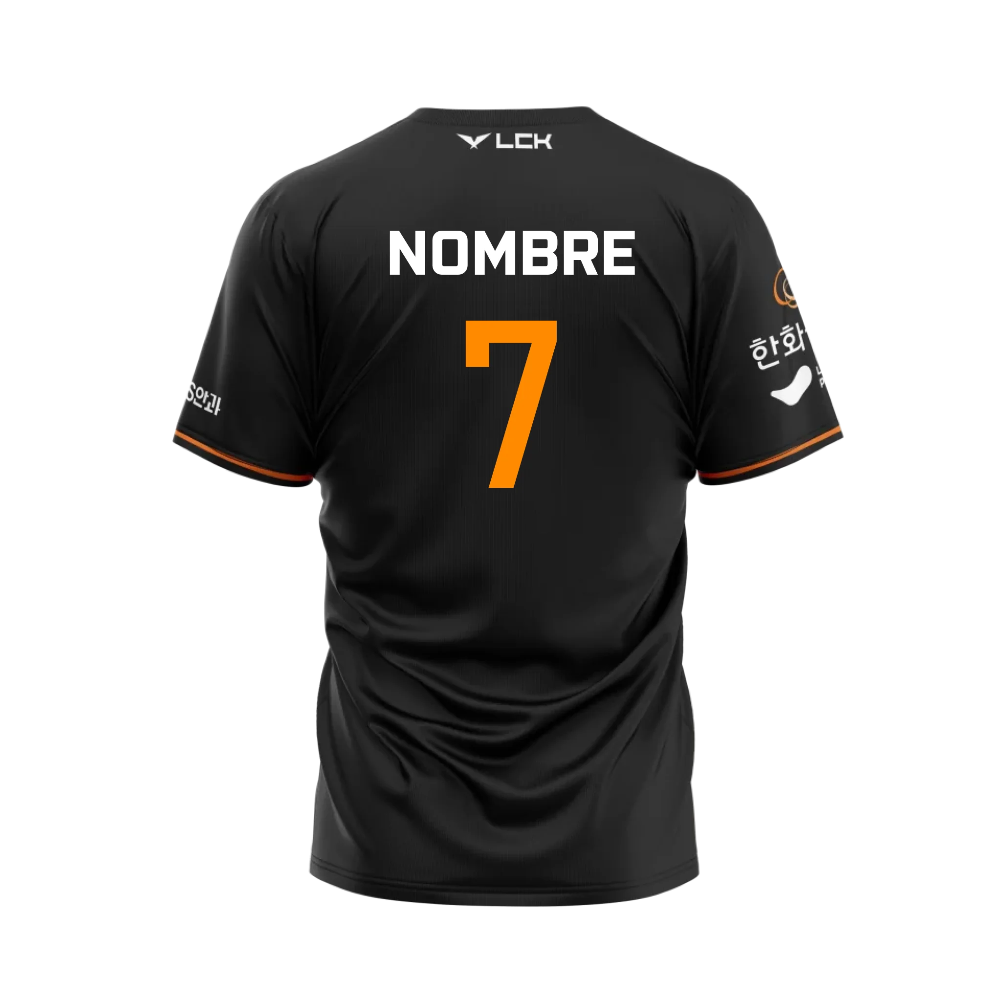 Hanwha Life 2024 Negra Espalda SHOPI - Obvia Bold y Bahnschrift