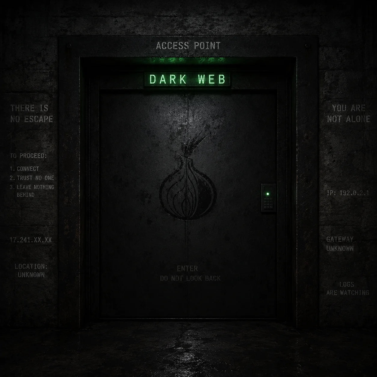 Entrada a la DARK WEB