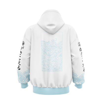 Hoodie Oversize Wave Olas