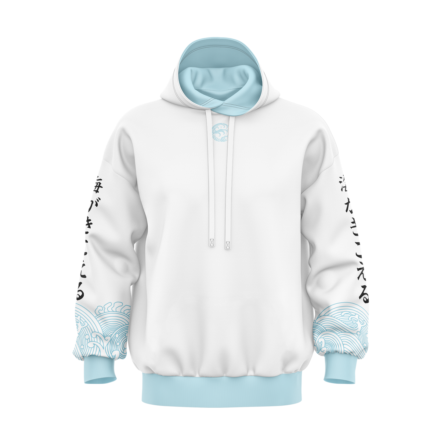 Hoodie Oversize Wave Olas 
