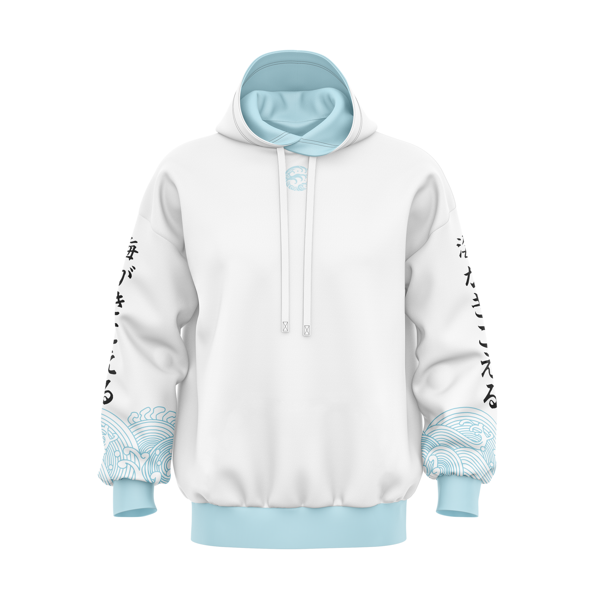 Hoodie Oversize Wave Olas 