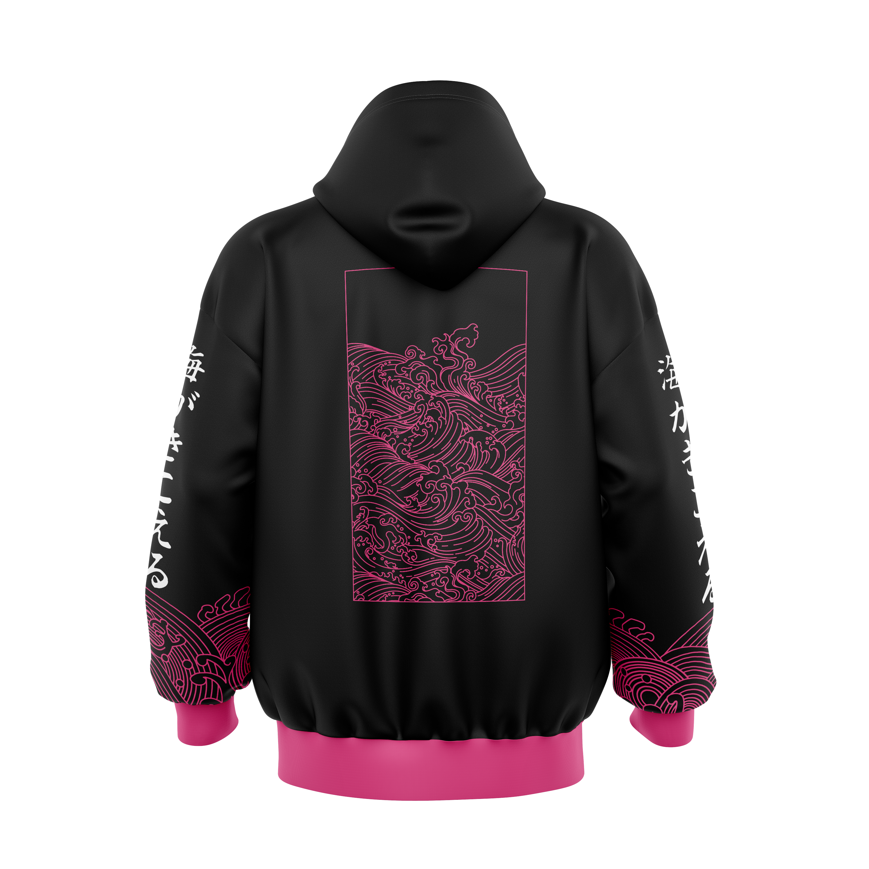 Hoodie Oversize Wave Olas 