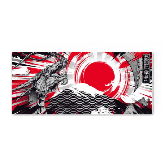 Mouse Pad Japon Arte Dragon