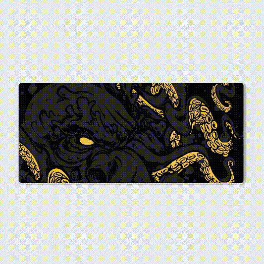 Mouse Pad Fluor Kraken