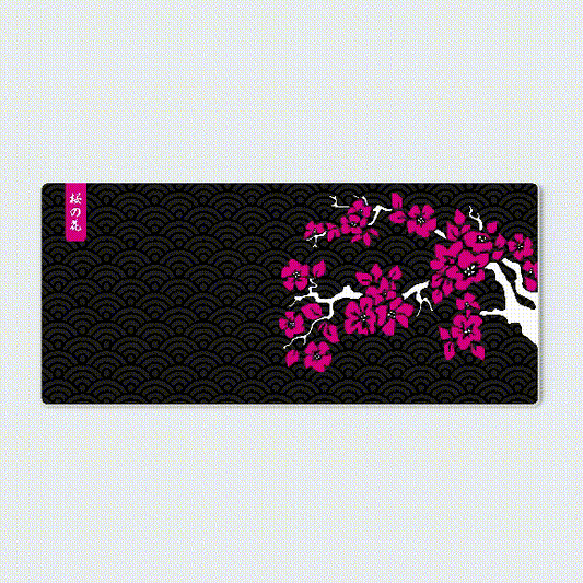 Mouse Pad Fluor Sakura Tree 