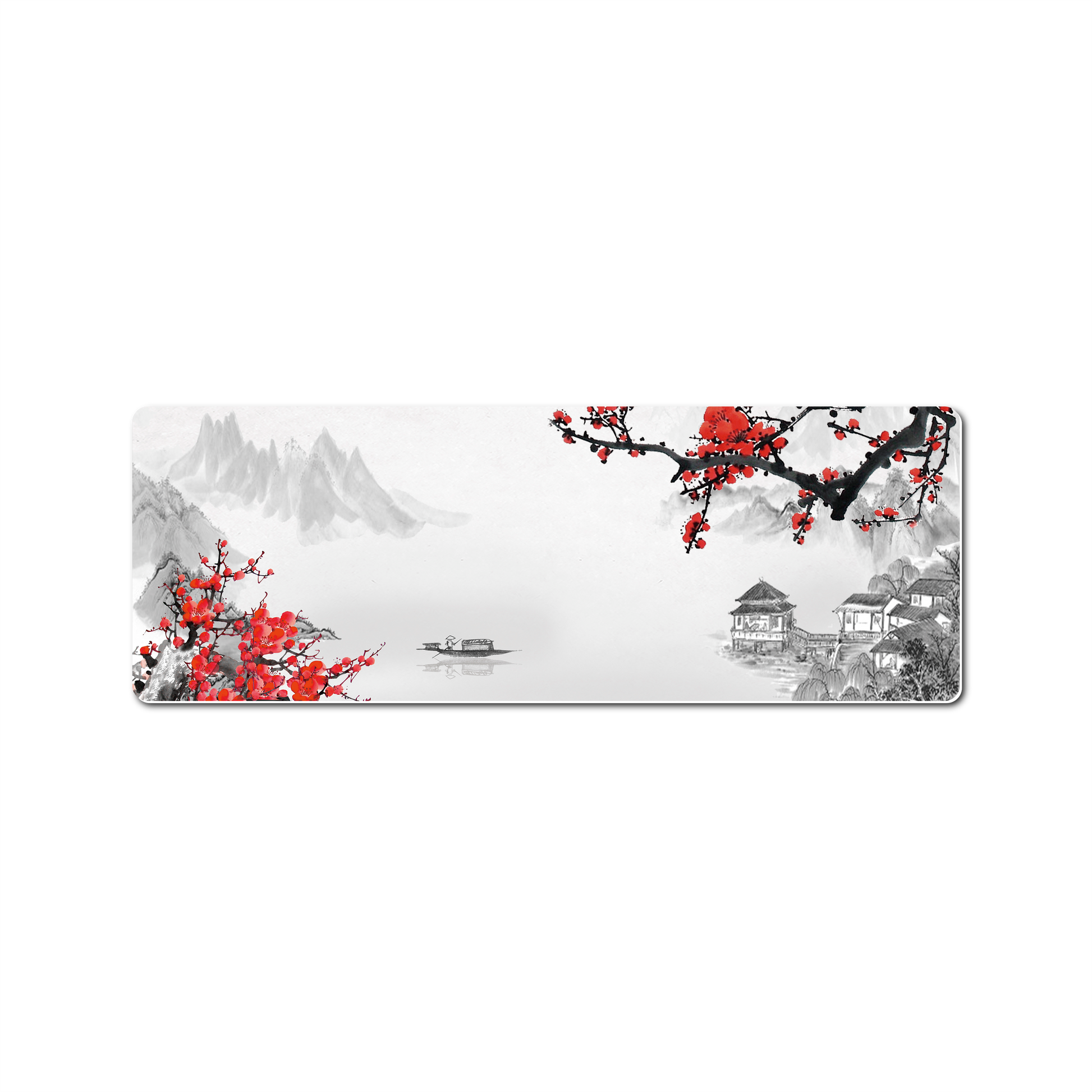 Mouse Pad Paisaje Japon Pueblo