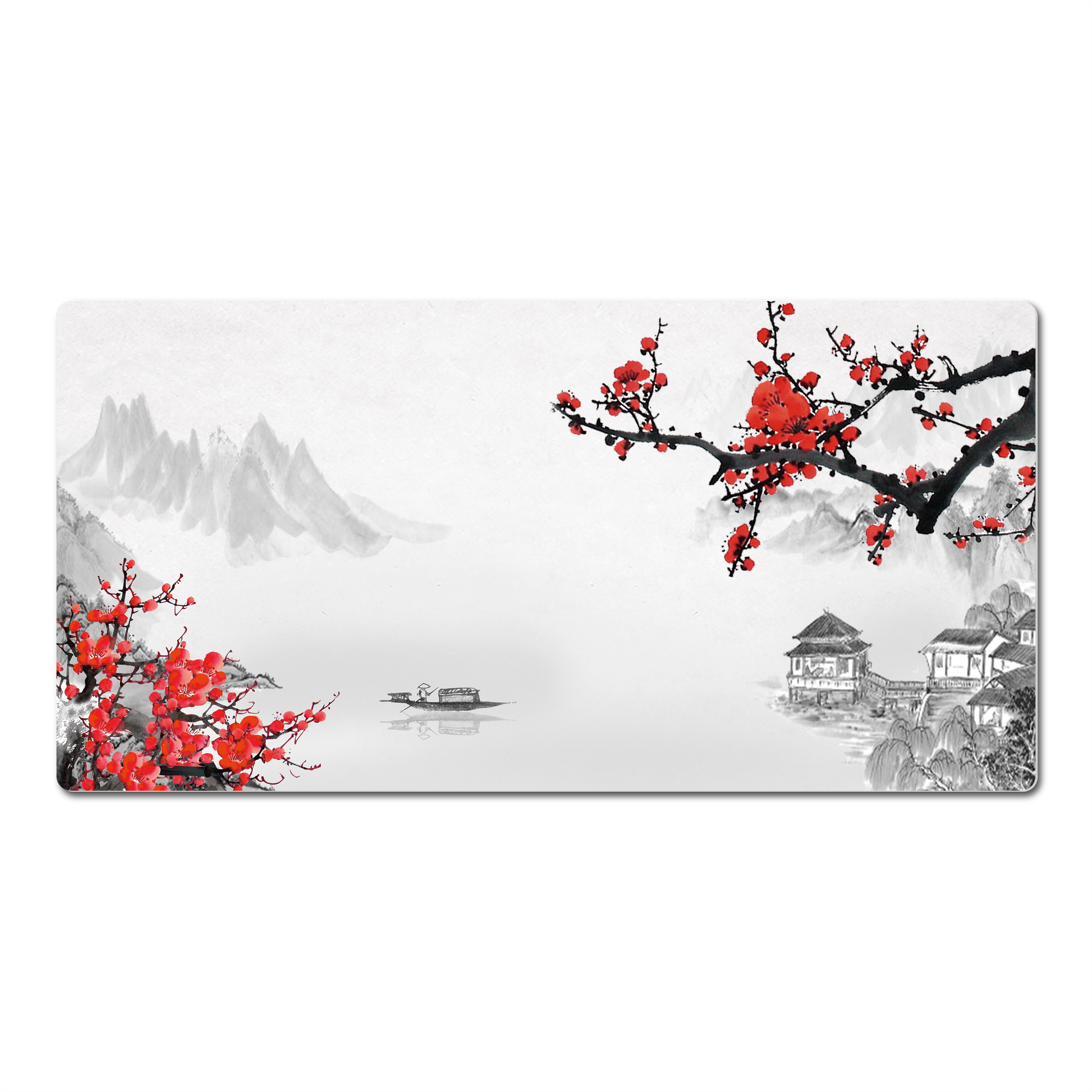 Mouse Pad Paisaje Japon Pueblo