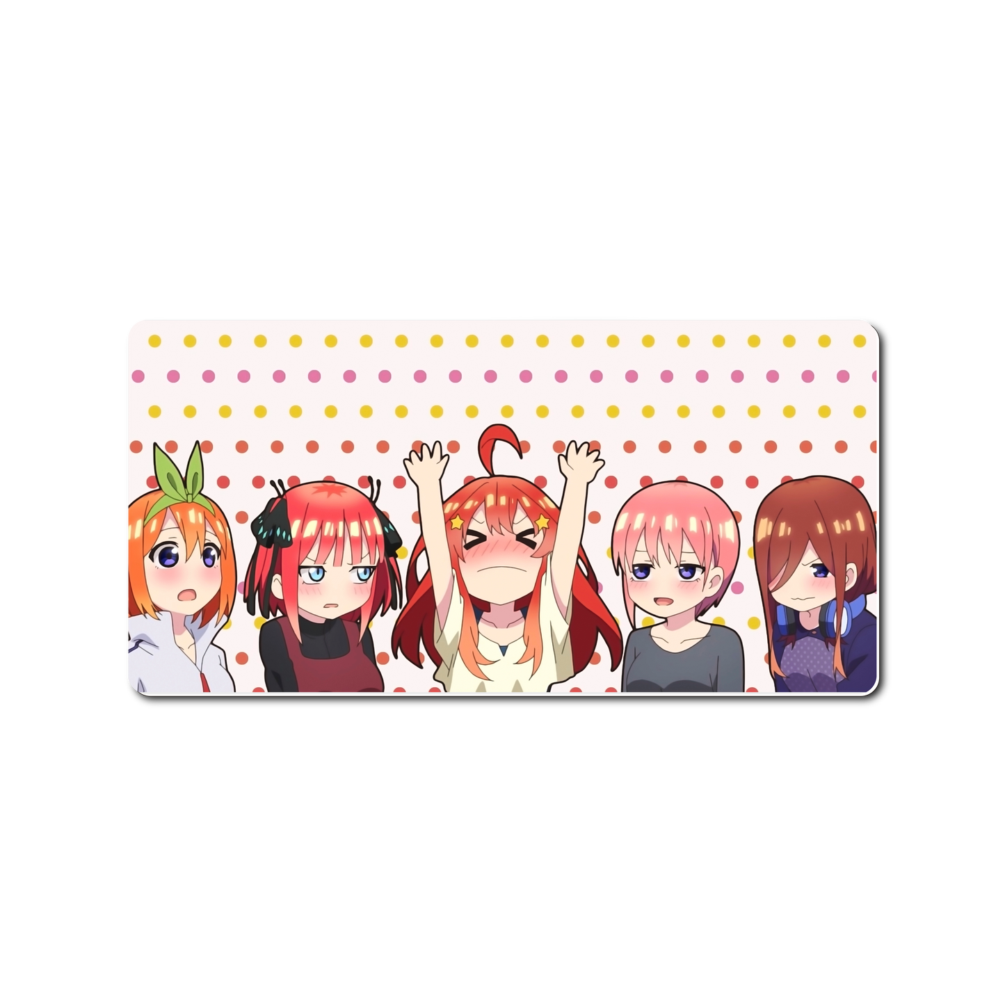 Mouse Pad Anime Quintillizas