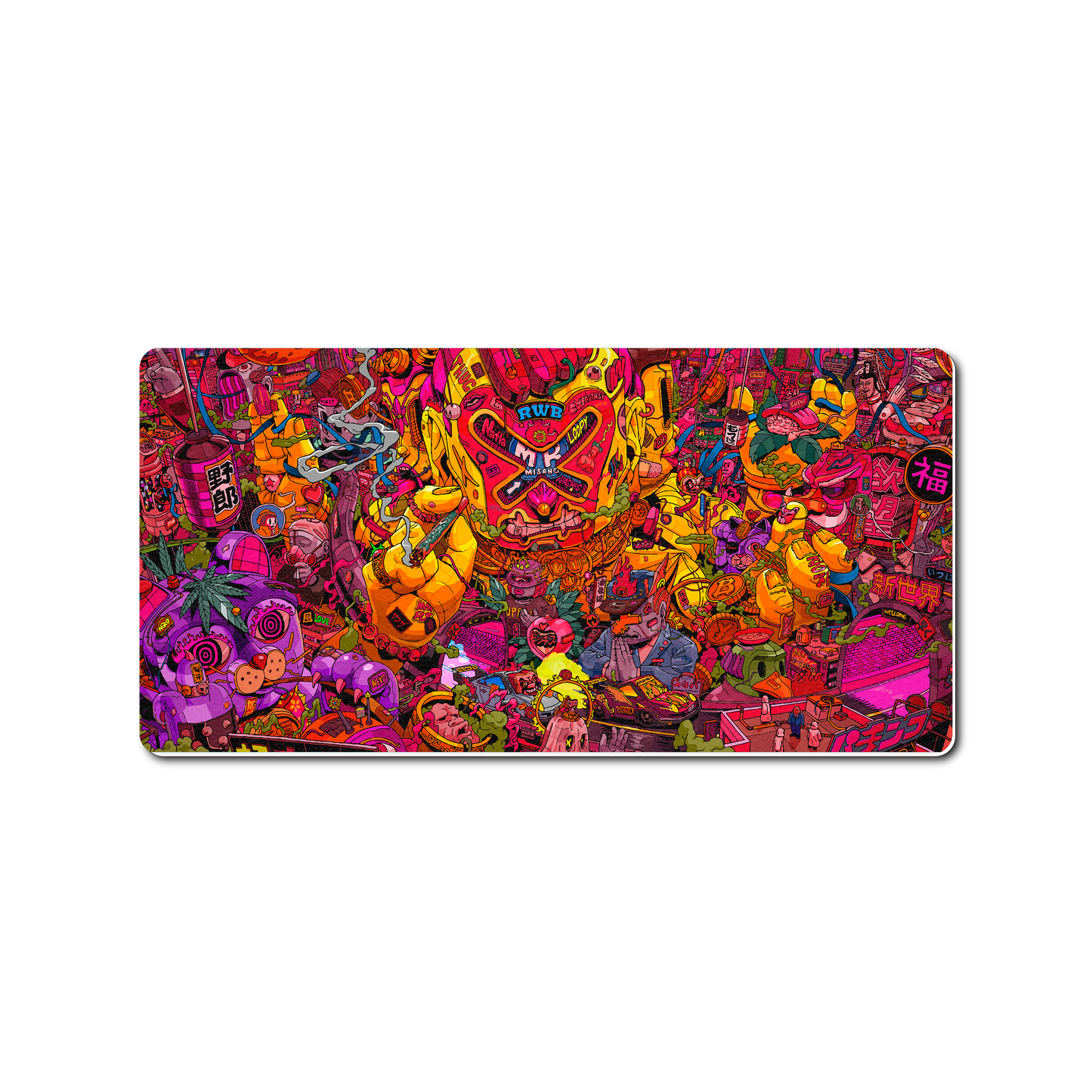 Mouse Pad Gamer Rough World