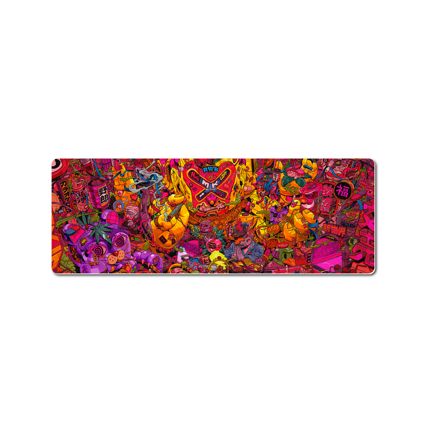 Mouse Pad Gamer Rough World