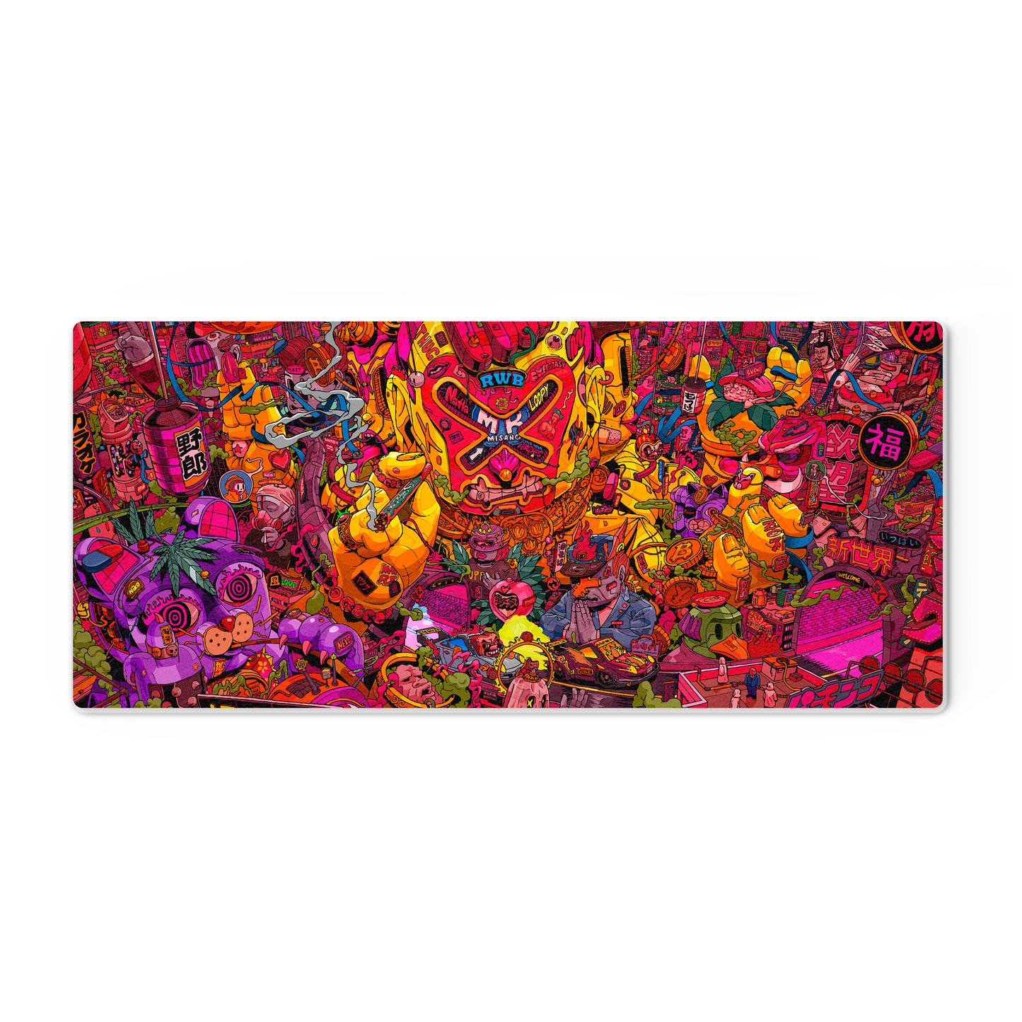 Mouse Pad Gamer Rough World