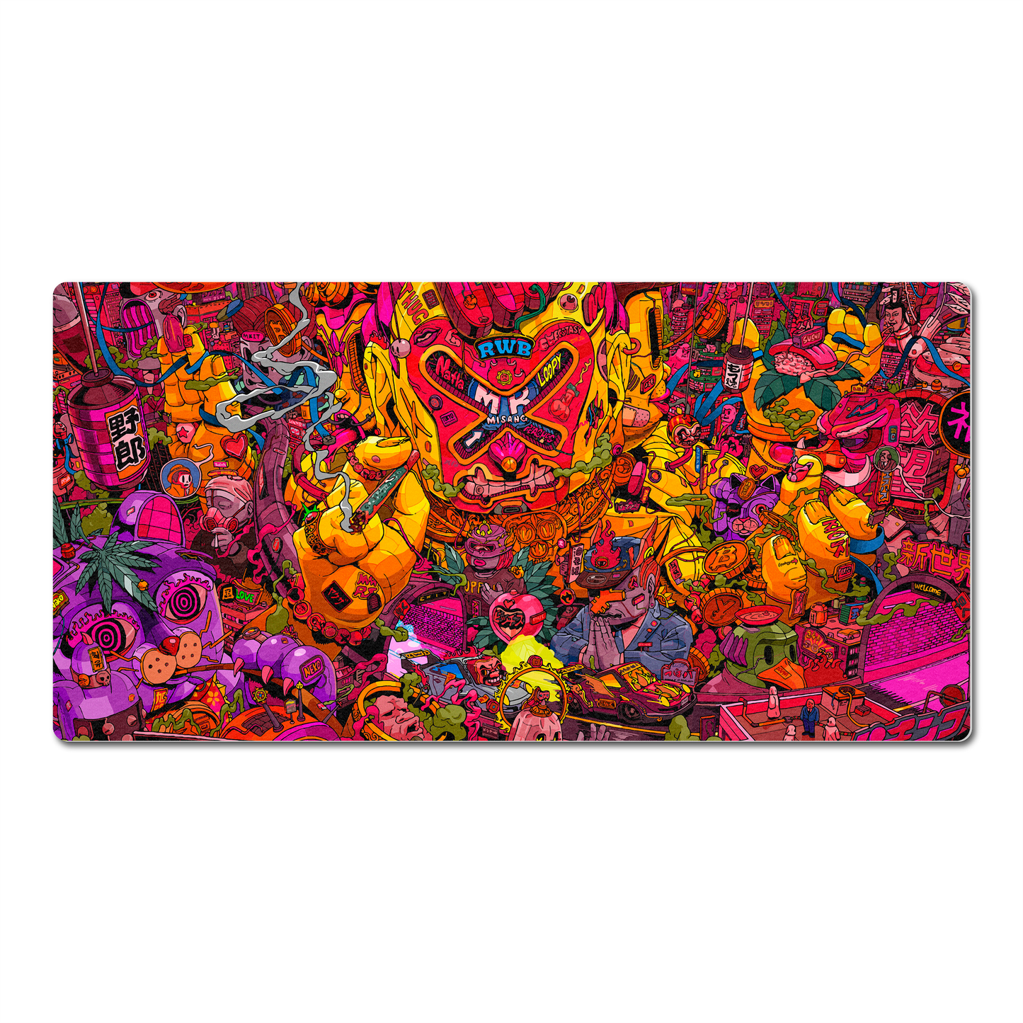 Mouse Pad Gamer Rough World