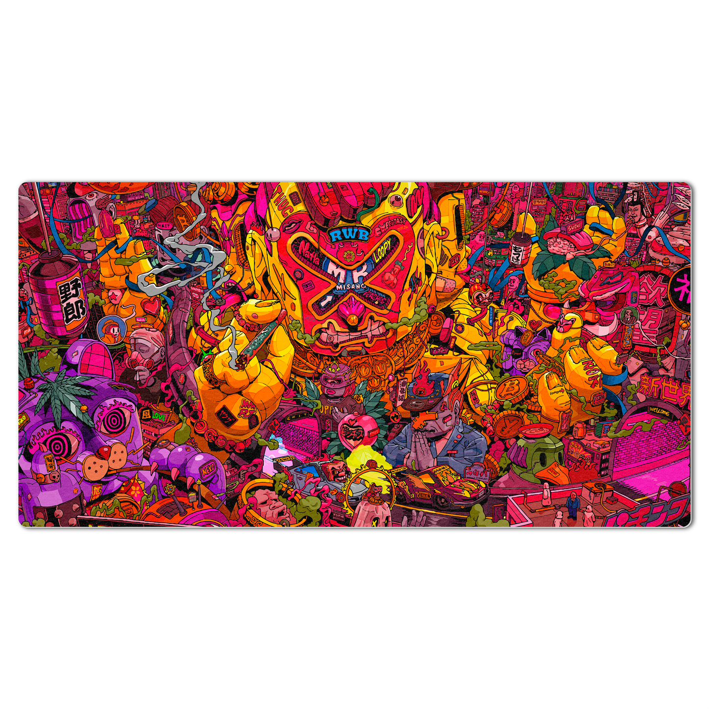 Mouse Pad Gamer Rough World