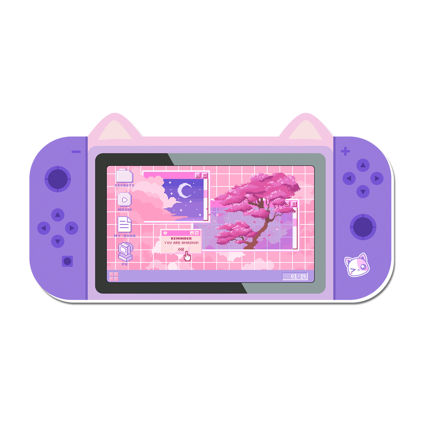 Mouse Pad Gamer Gatito Sakura