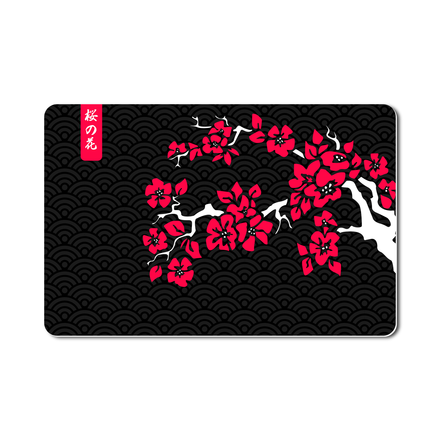 Mouse Pad Arte Japon Cerezo