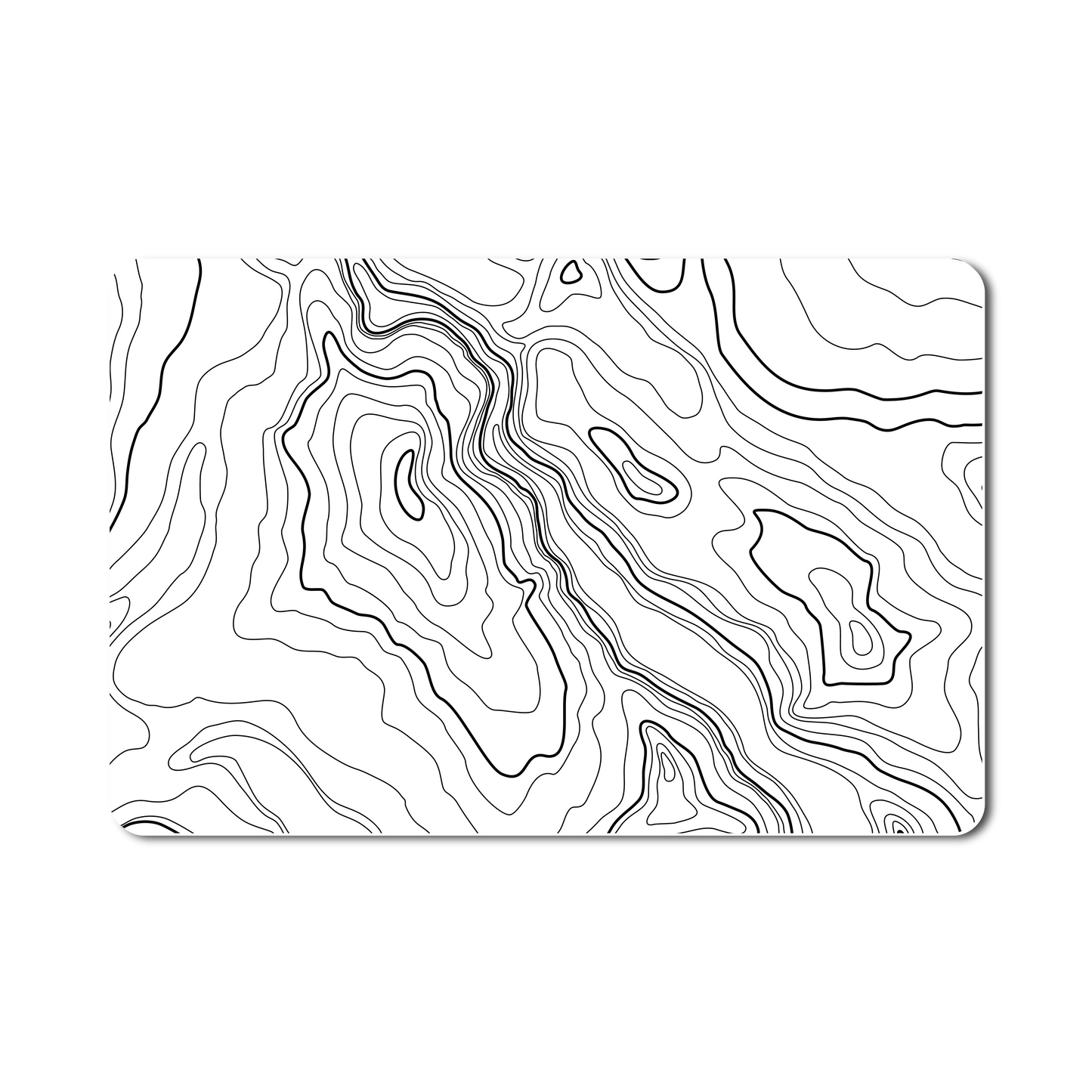 Mouse Pad Gamer Textura Topografía