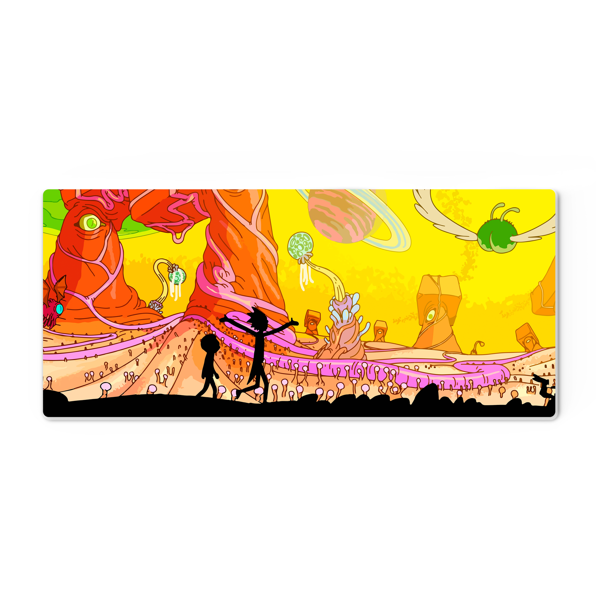 Mouse Pad Gamer Rick & Morty