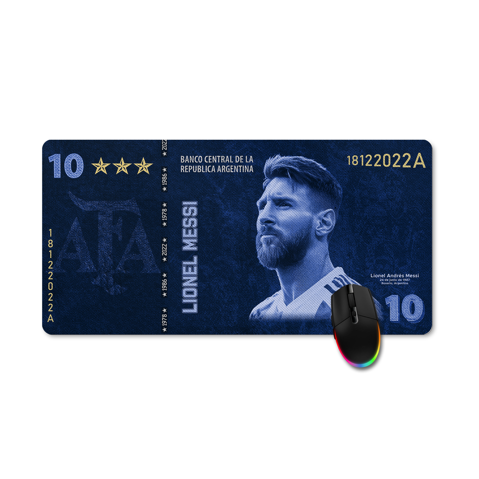 AR$10 MESSI