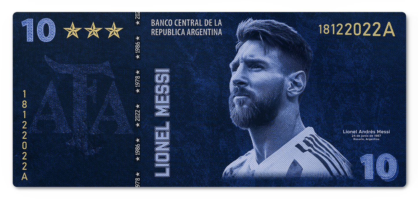 AR$10 MESSI
