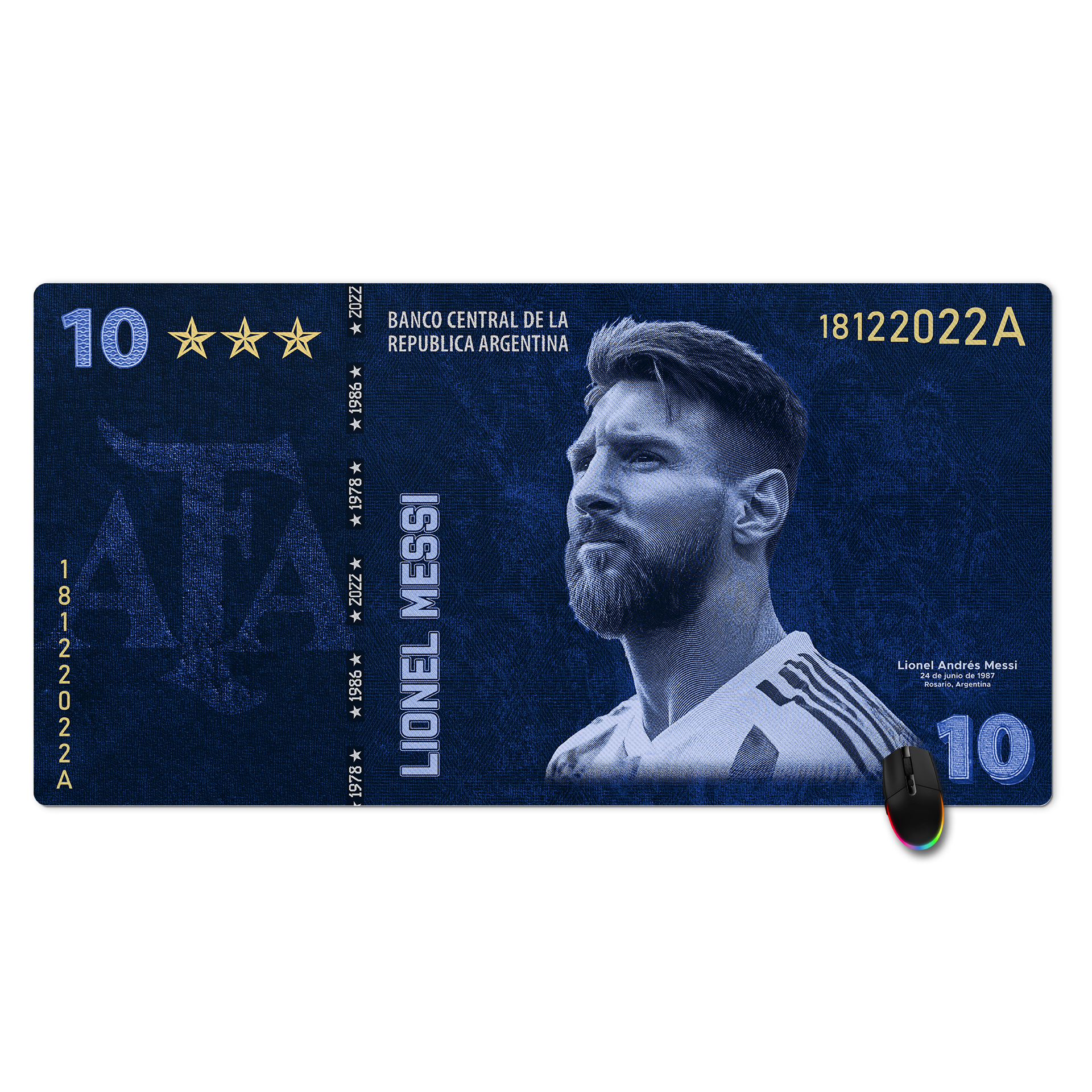 AR$10 MESSI