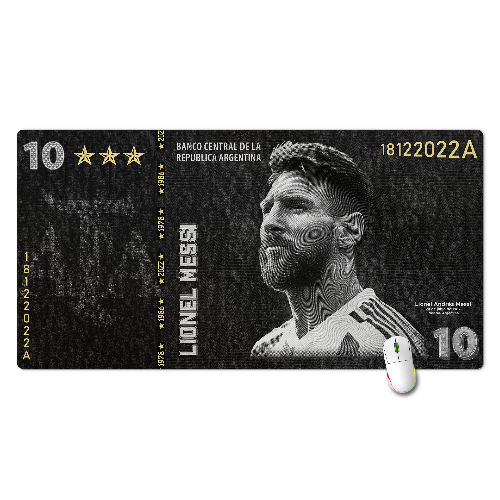 AR$10 MESSI