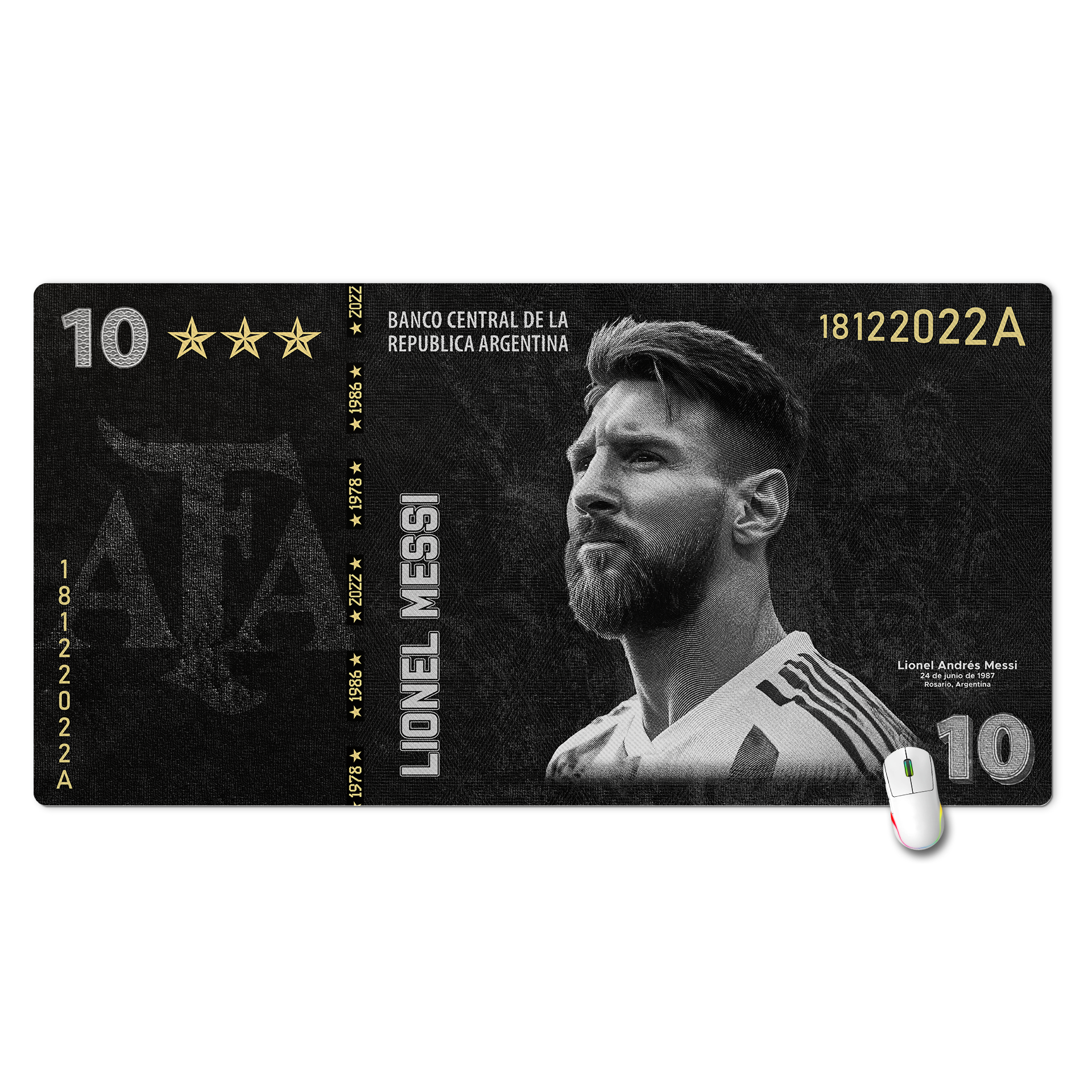 AR$10 MESSI