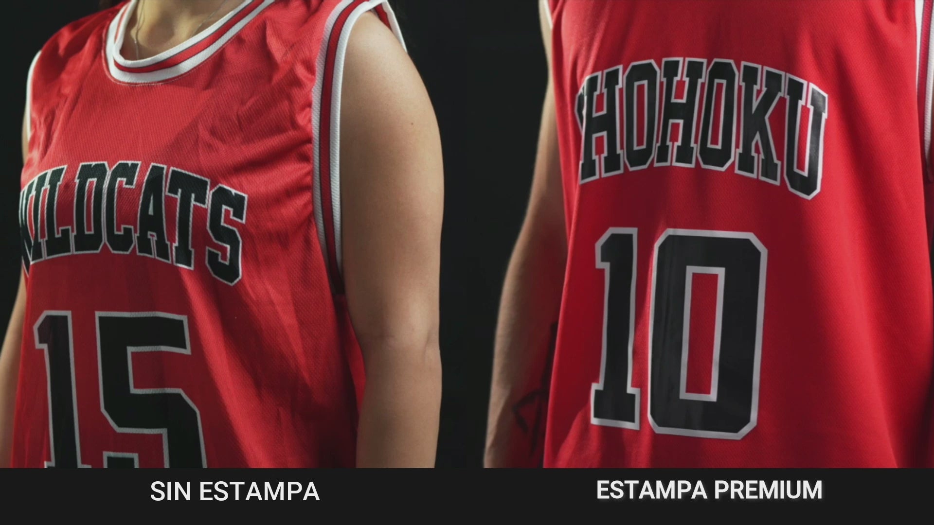 Cargar video: camiseta de slam dunk omaigat