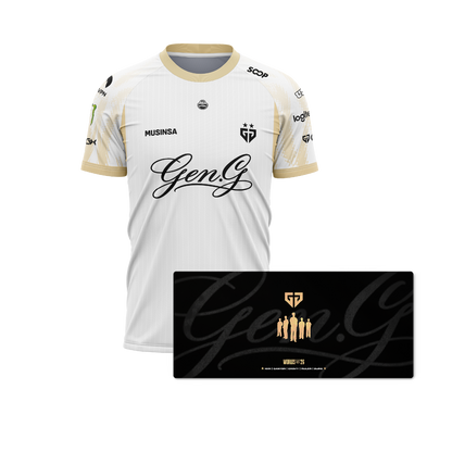 Camiseta + Mouse Pad GenG Worlds 2026