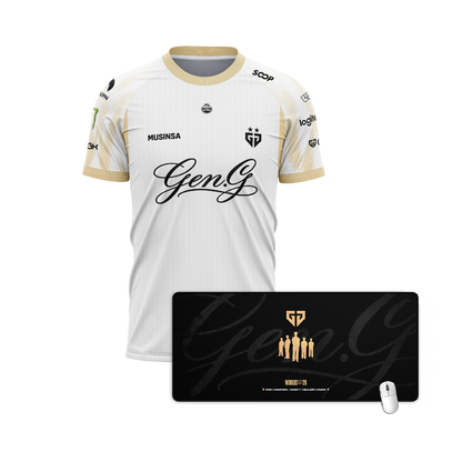 Camiseta + Mouse Pad GenG Worlds 2026
